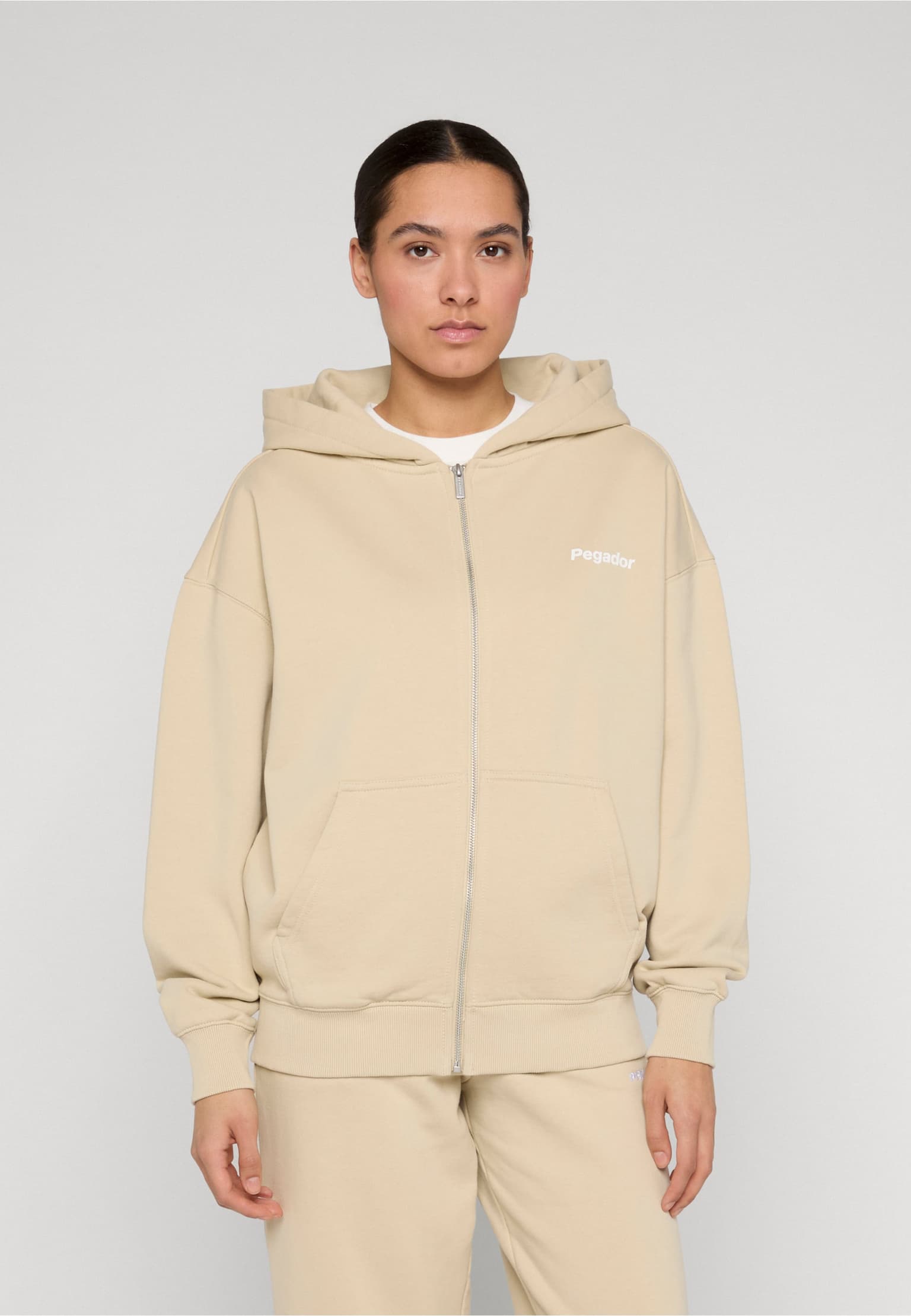 PEGADOR Miravet Oversized Sweat Jacket