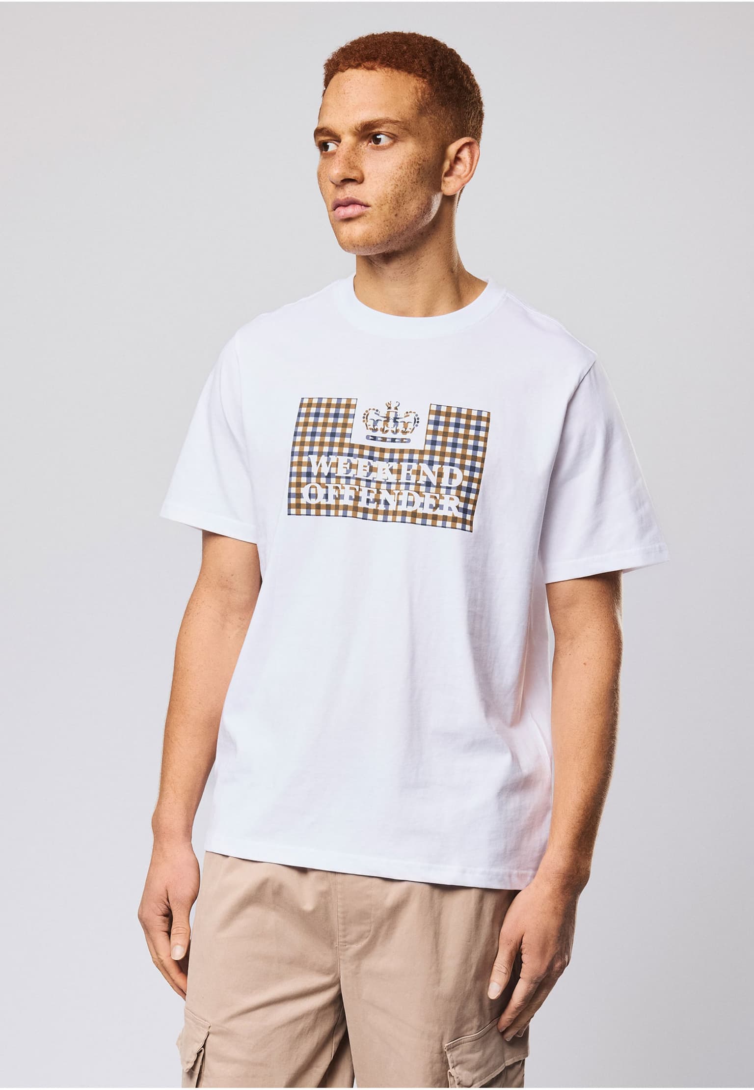 Weekend Offender SHEVCHENKO MID HOUSE CHECK PRISON TEE