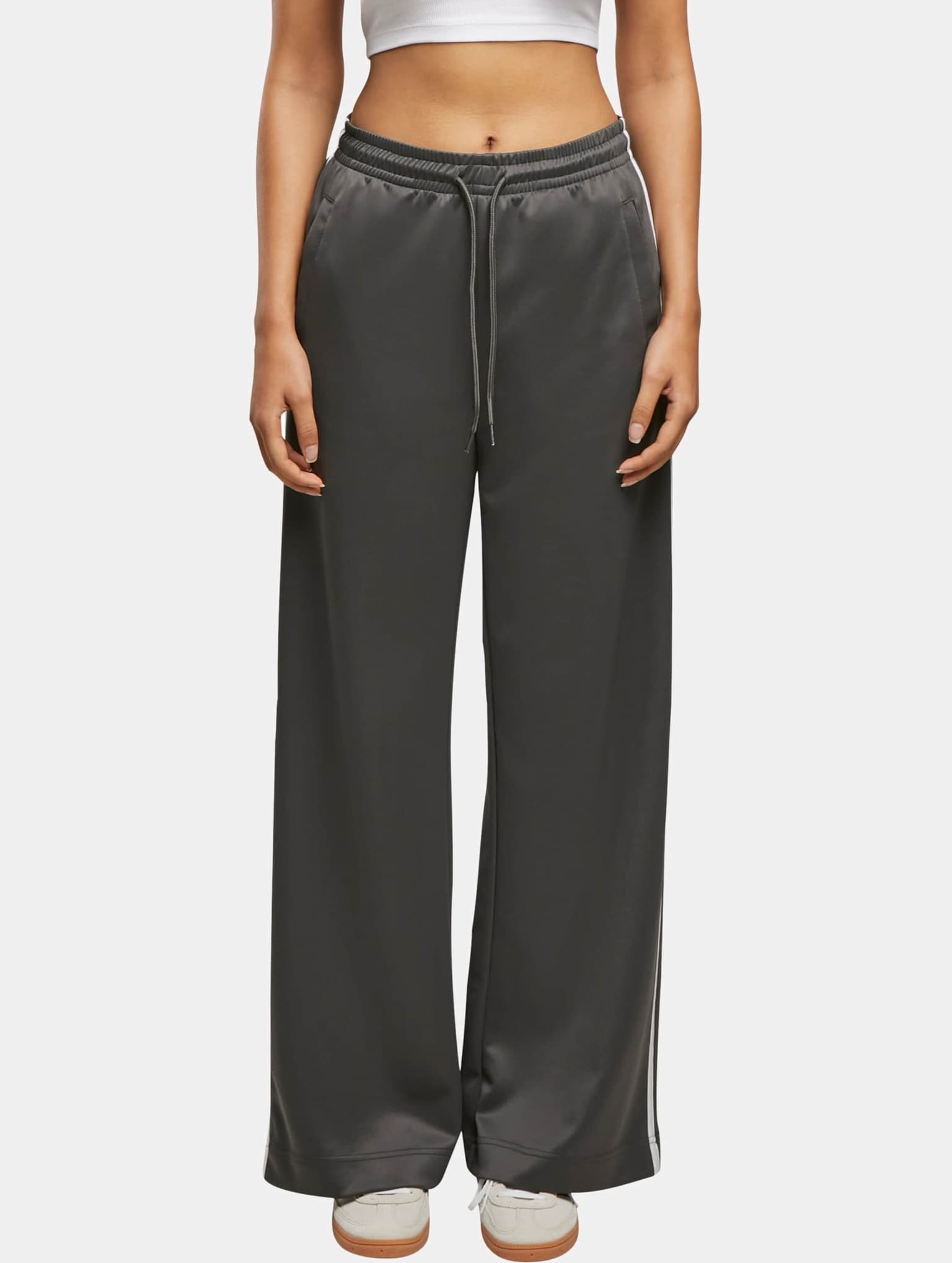 Urban Classics Ladies Wide Leg Track Pants – Bild 3