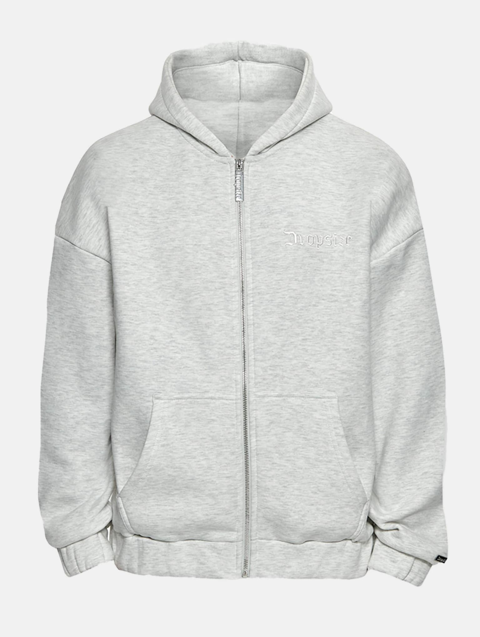 Dropsize Super Heavy Oversized Zip Hoodie – Bild 4