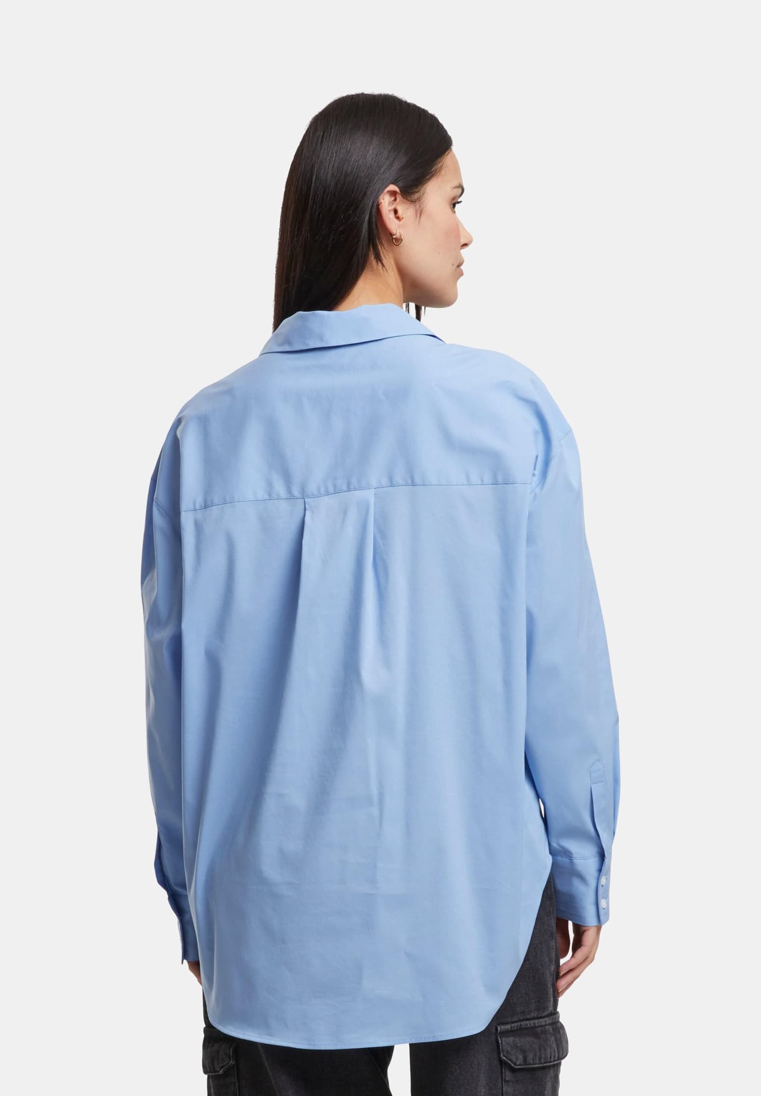 Urban Classics Ladies Oversized Cotton Blouse – Bild 2