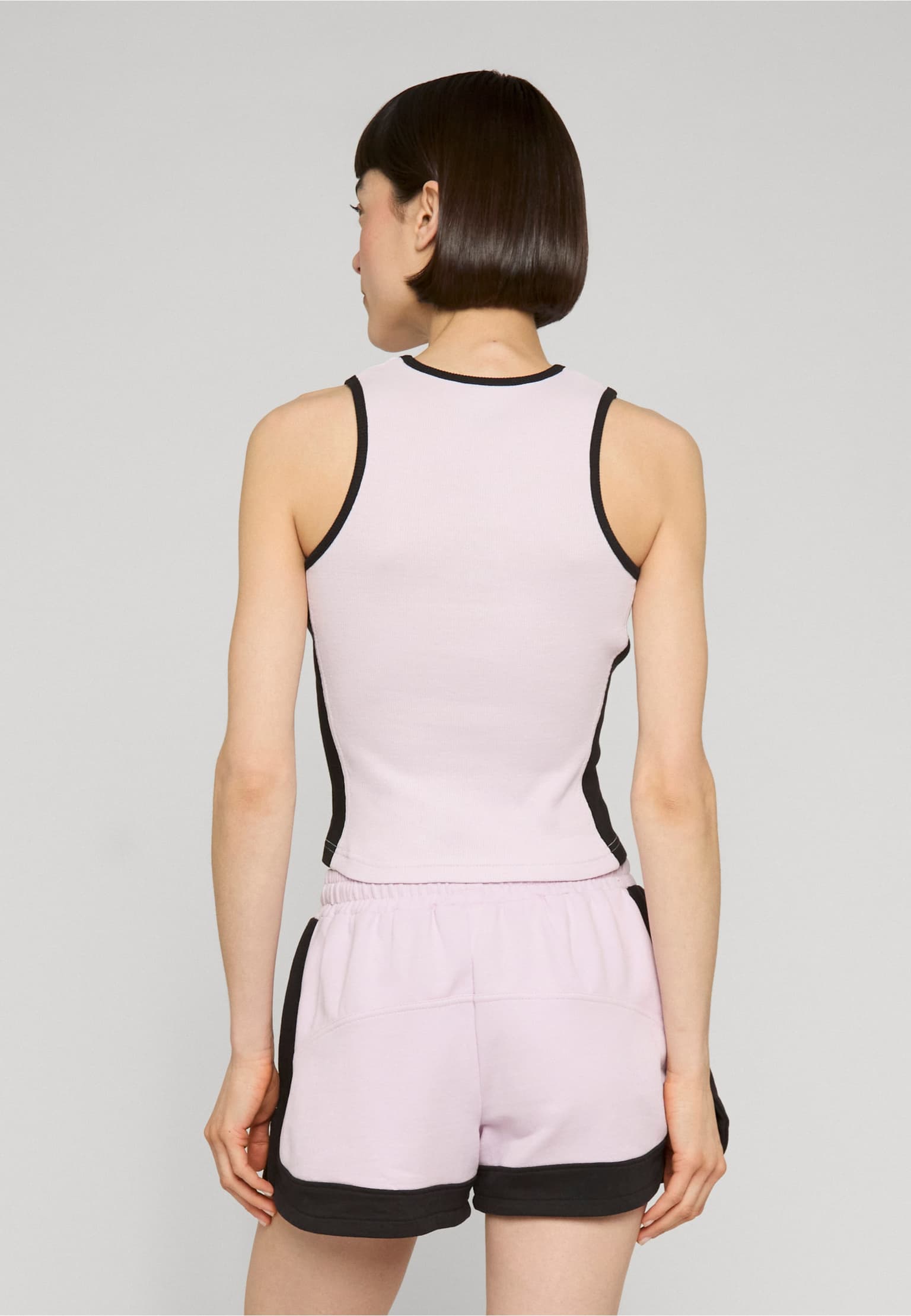 Felicious Contrast Logo Rib Tank – Bild 2