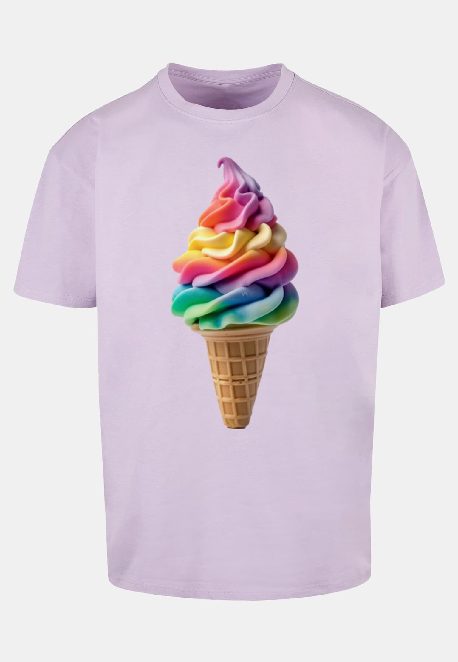 Merchcode Pride Scoops Heavy Oversized T-shirt – Bild 3
