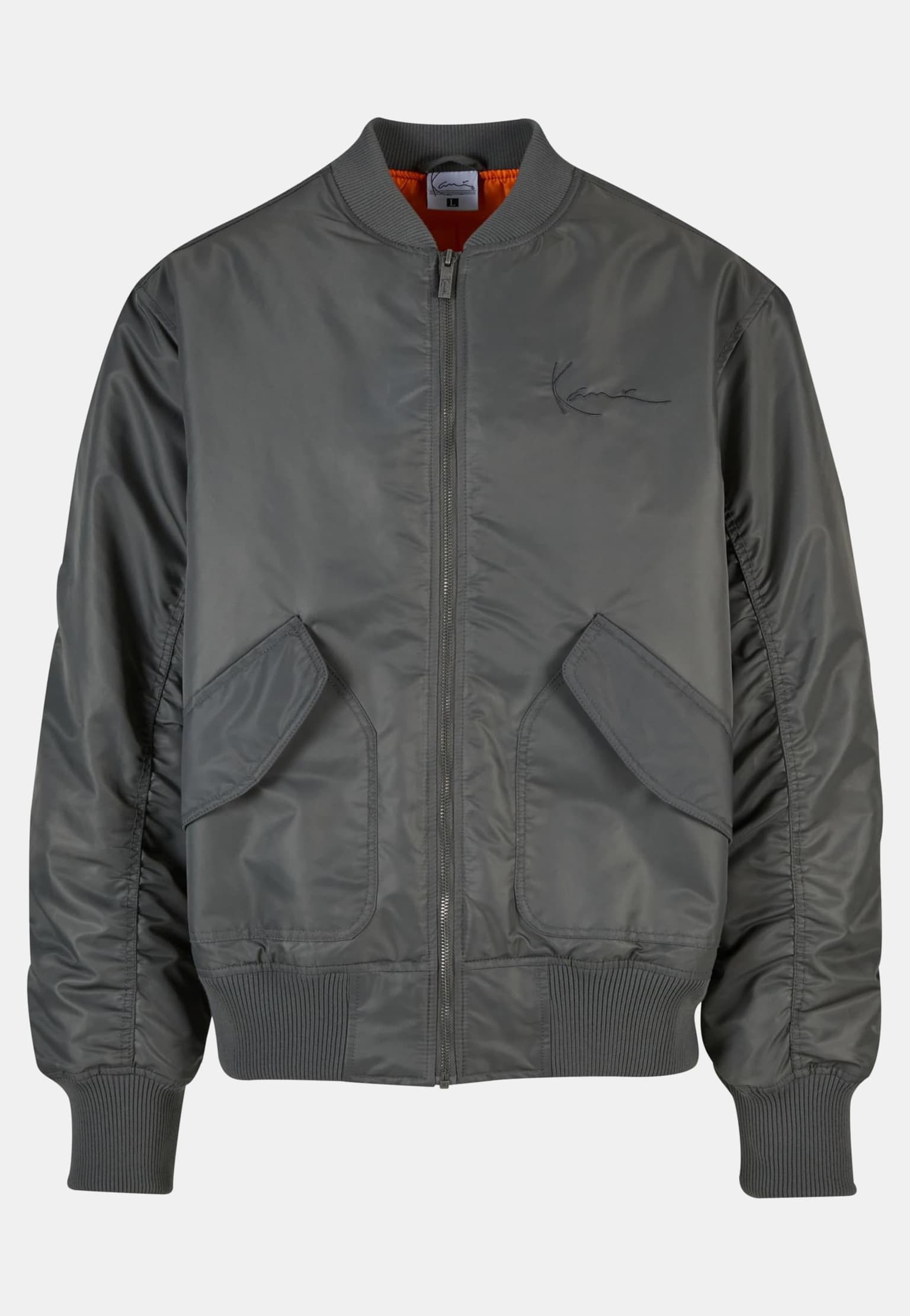 Karl Kani Small Signature Distressed Bomber Jacket – Bild 3
