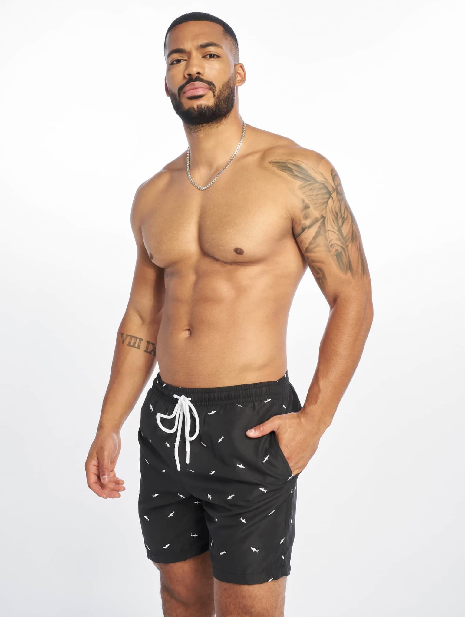 Urban Classics Embroidery Swim Short