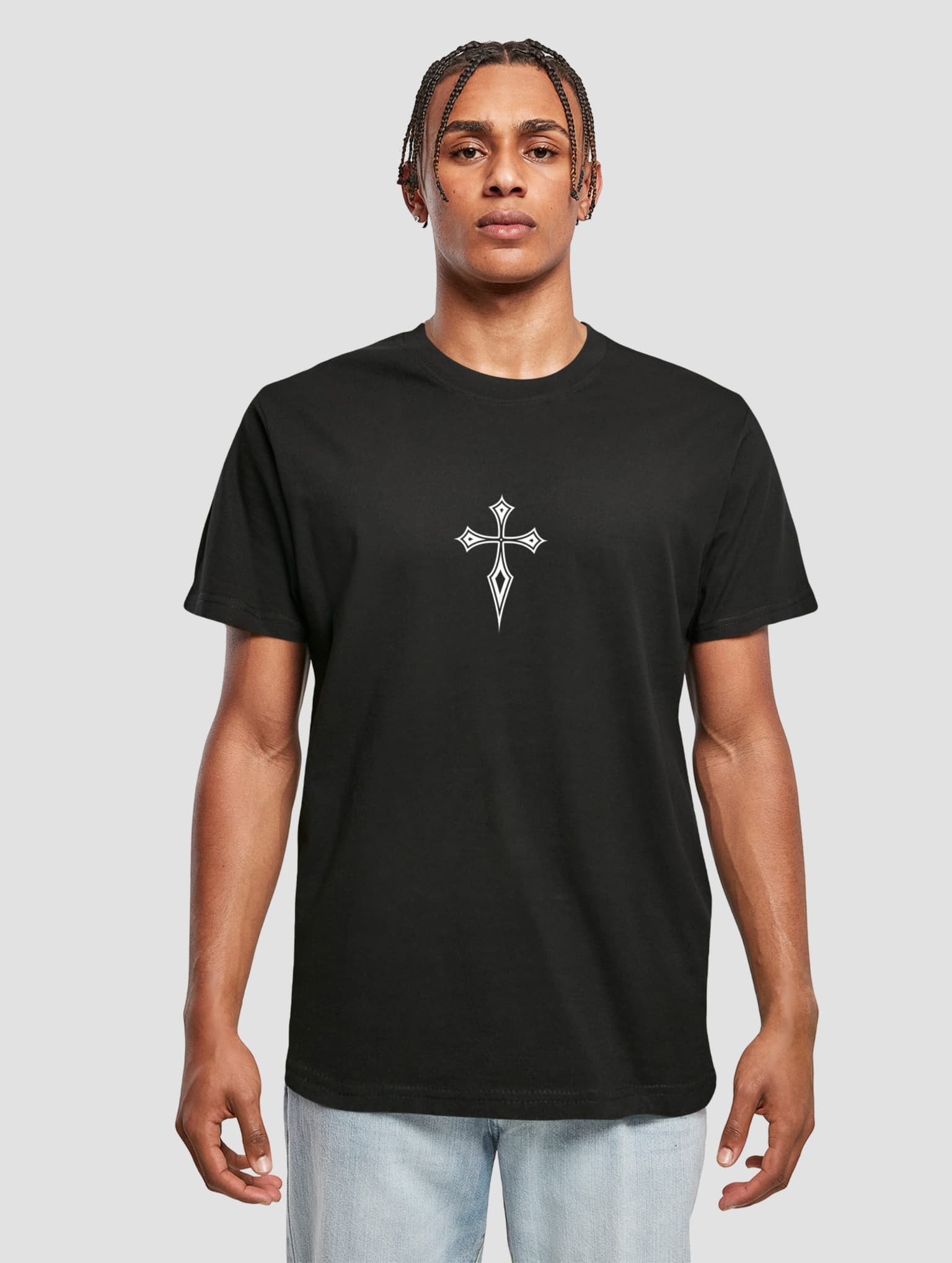 Mister Tee Sign Of The Cross T-Shirt