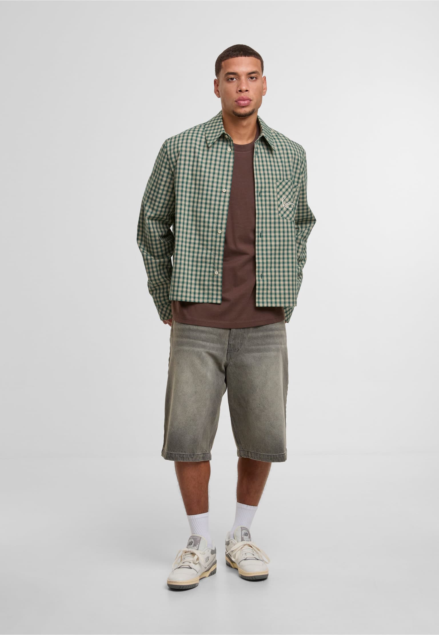 Karl Kani Signature Check Boxy Shirt – Bild 3