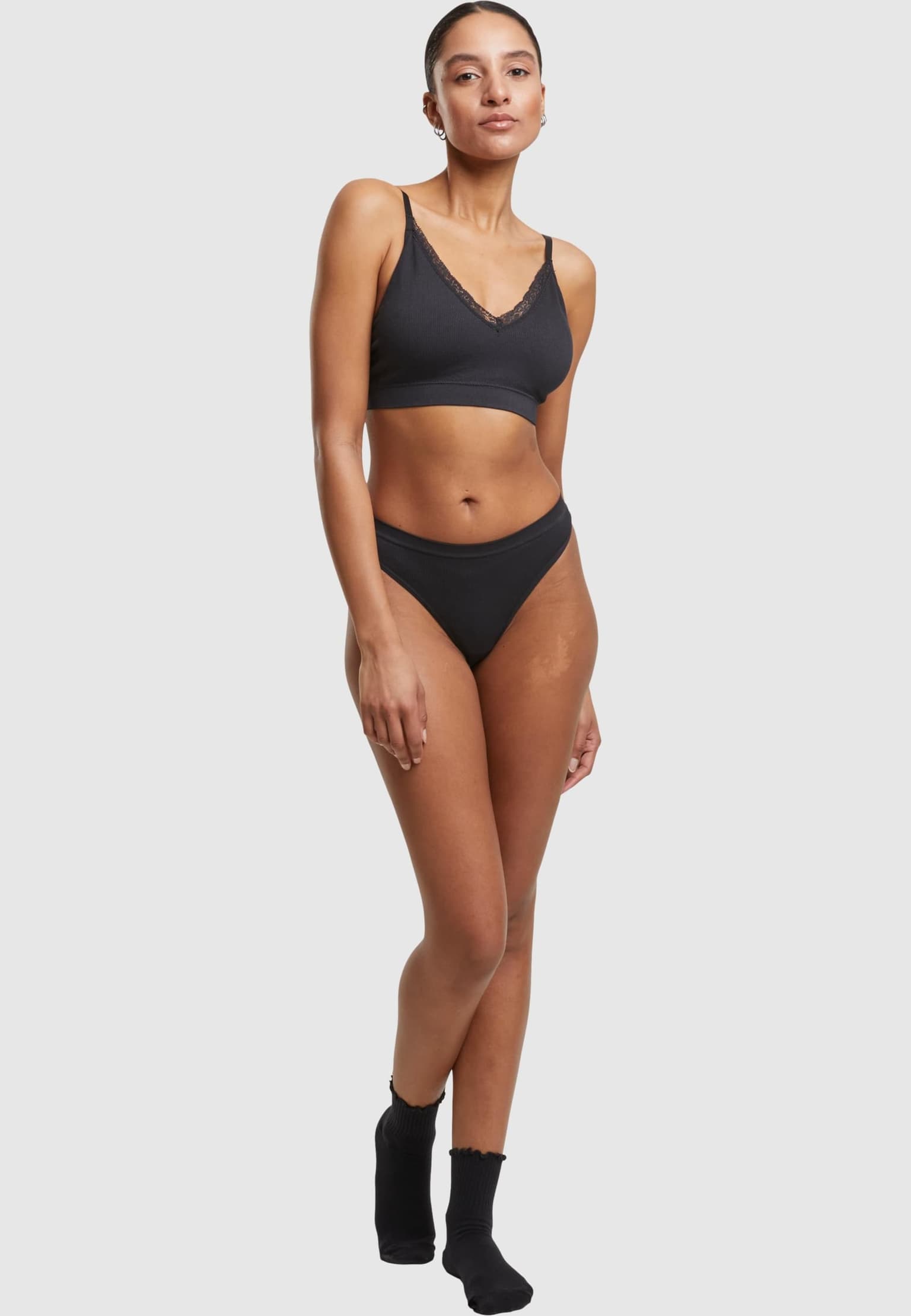 Urban Classics Ladies Rip Tanga 3-Pack – Bild 4
