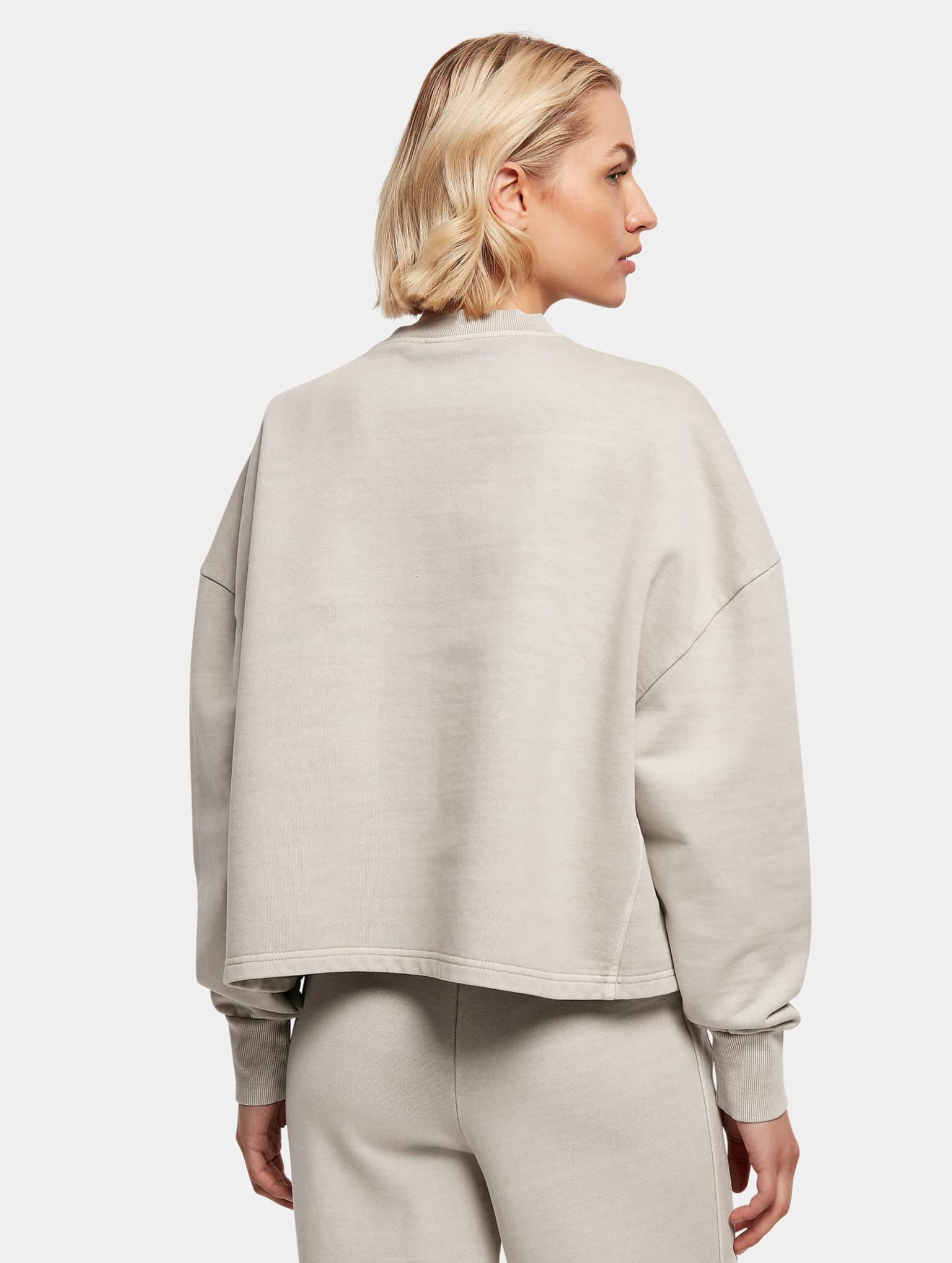Urban Classics Ladies Heavy Terry Garment Dye Crewneck – Bild 2