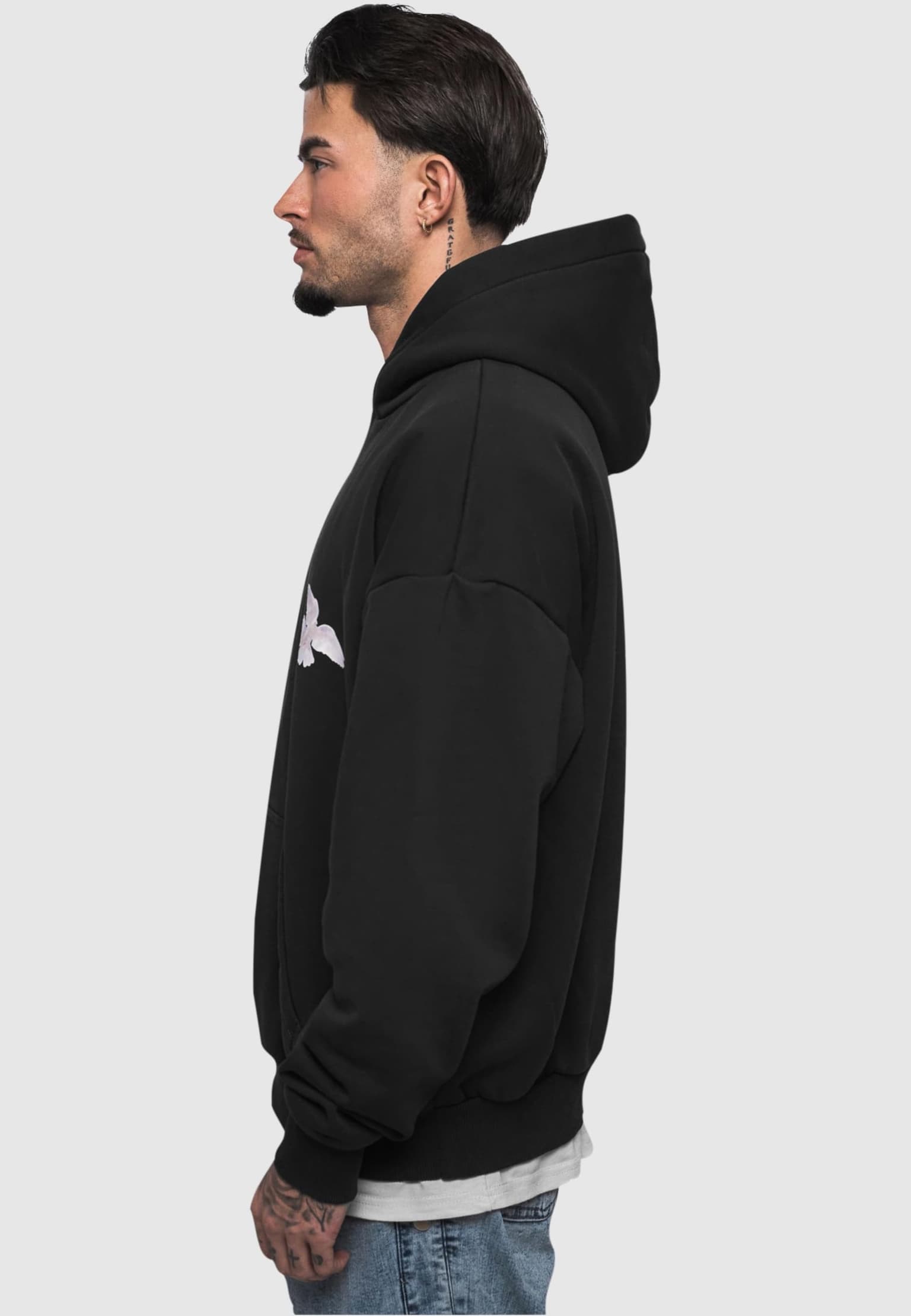 Dropsize Heavy Oversize Doves Hoodie – Bild 3