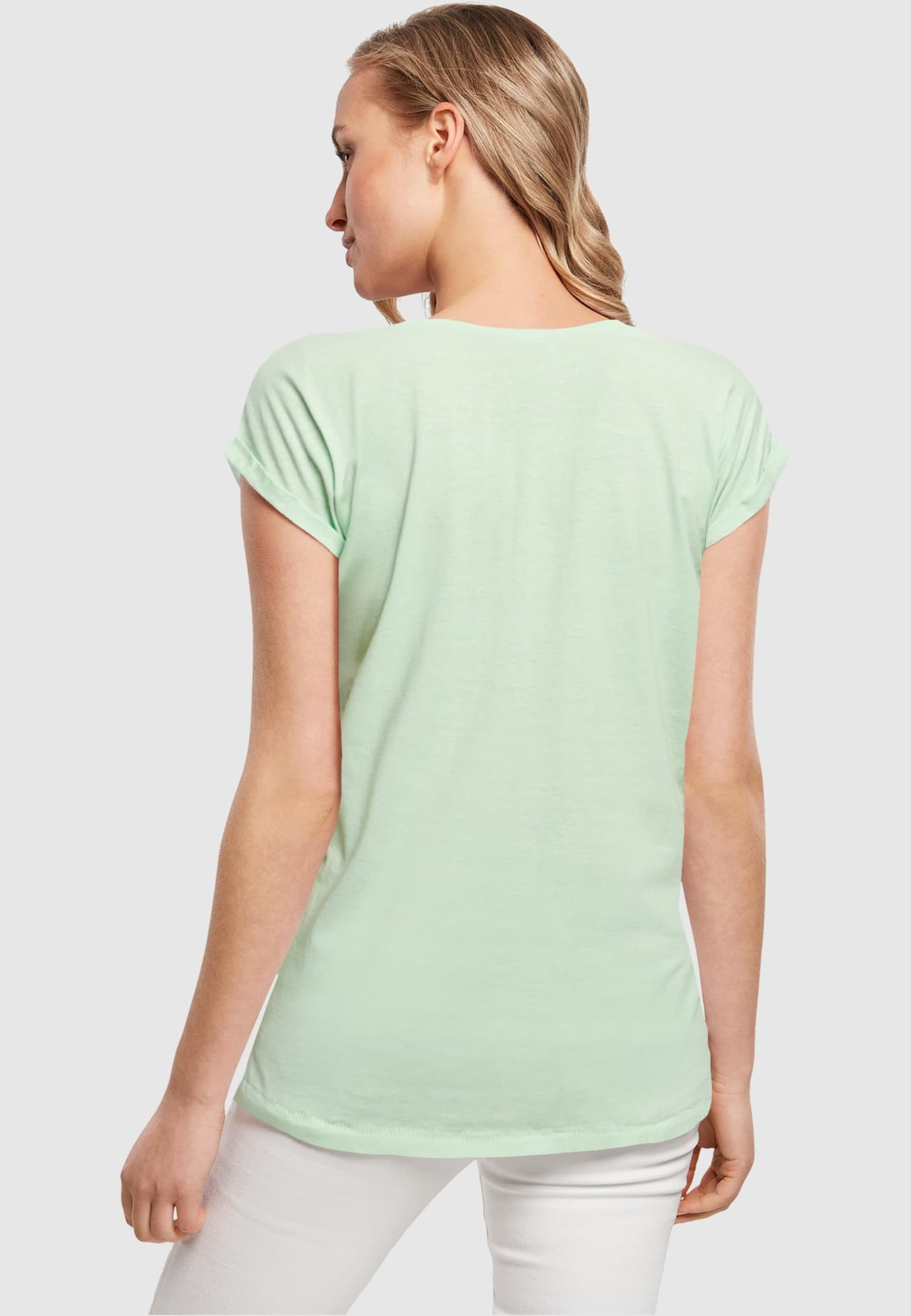 Merchcode Ladies Spring Saying Extended Shoulder Tee – Bild 2