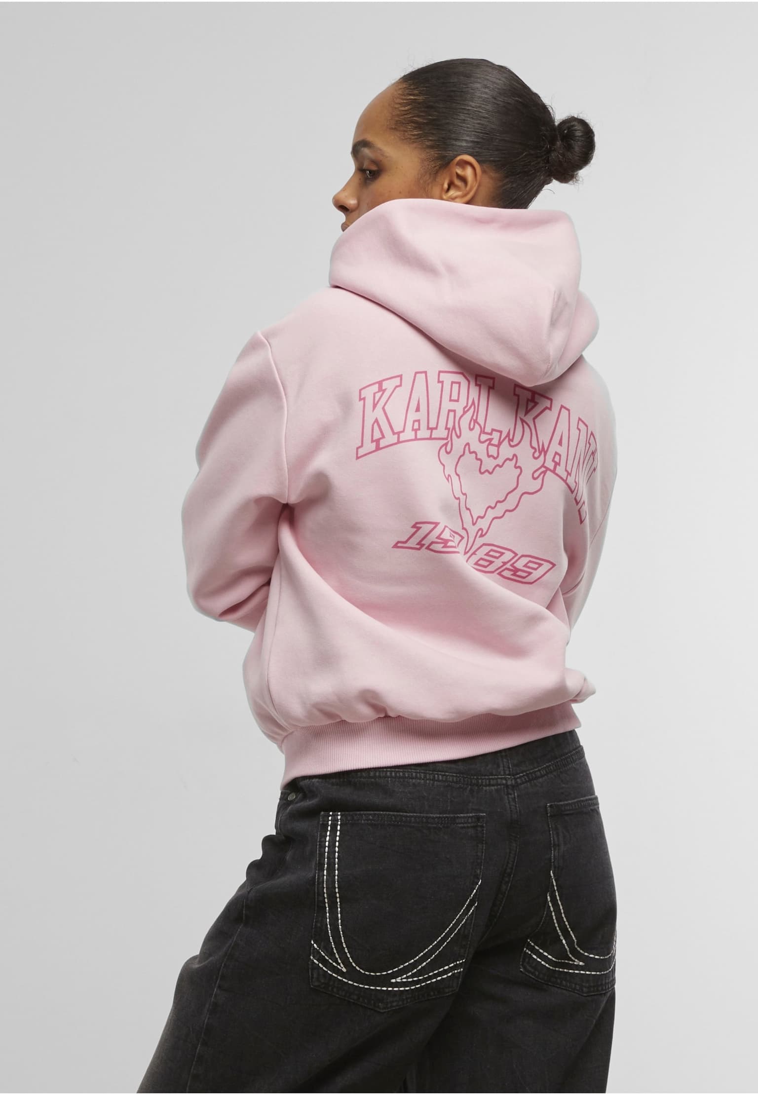 Karl Kani Signature Heart Cross Backprint Zip Hoodie – Bild 2