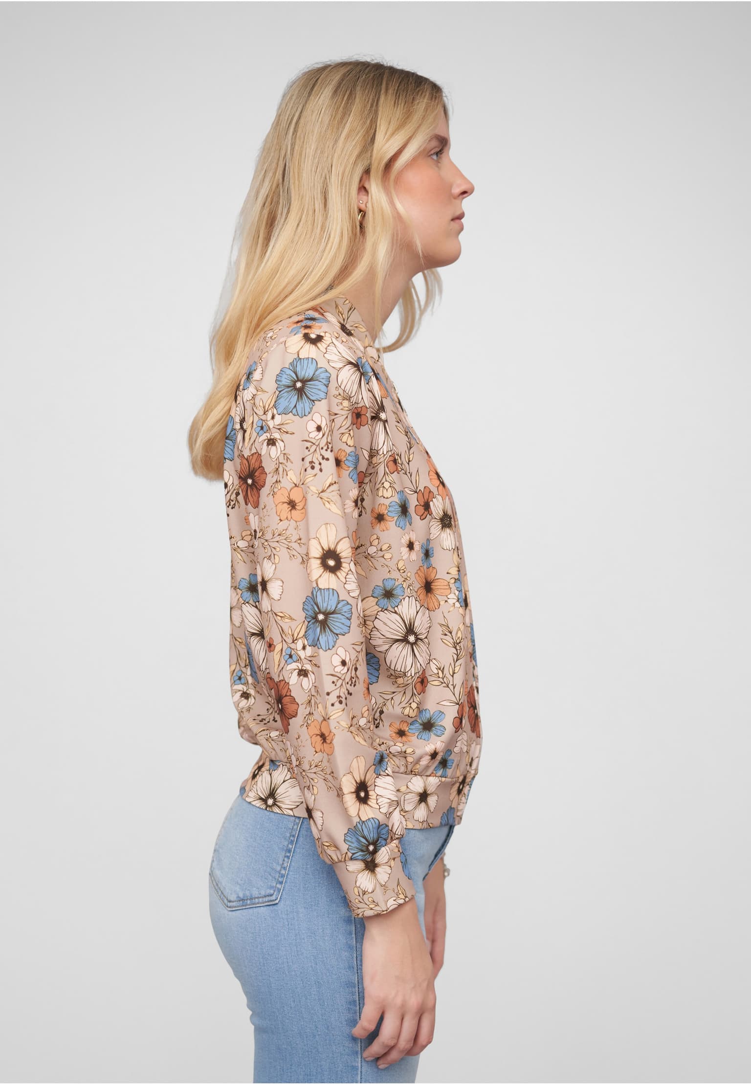 Cloud5ive Blouson with All-Over Flower Print – Bild 4