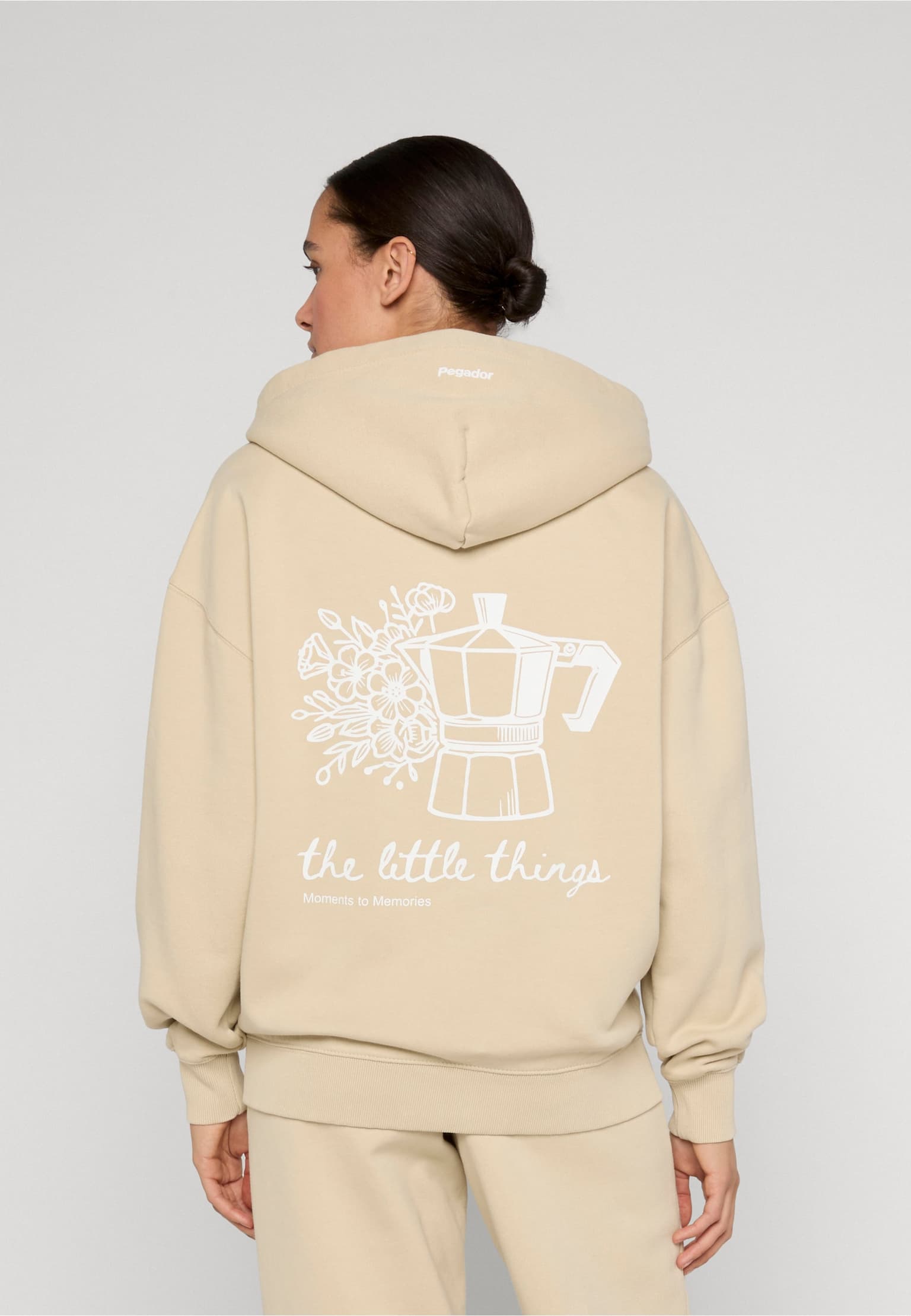 PEGADOR Miravet Oversized Sweat Jacket – Bild 2