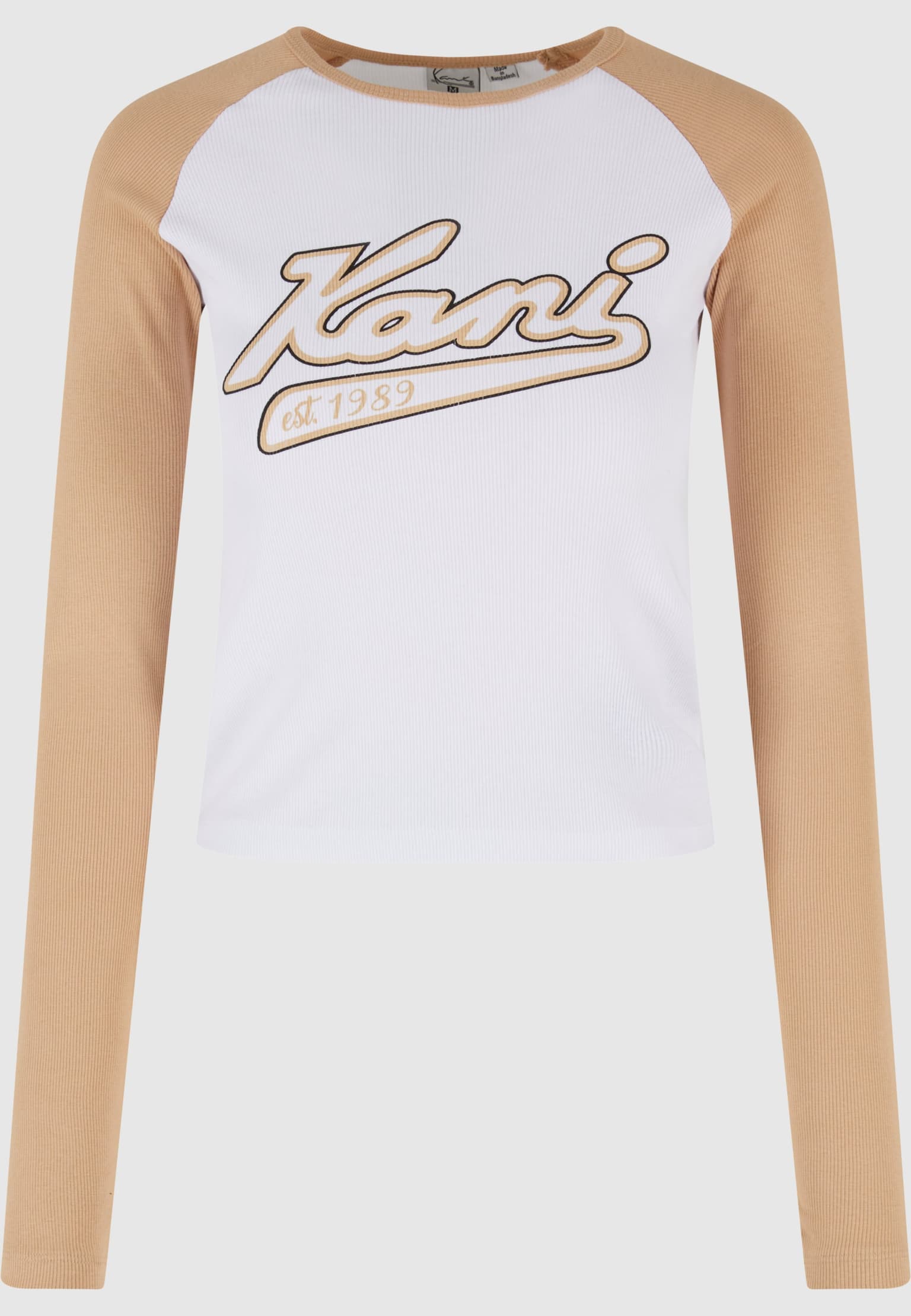 Karl Kani Varsity Crop Block Rib Longlseeve – Bild 4