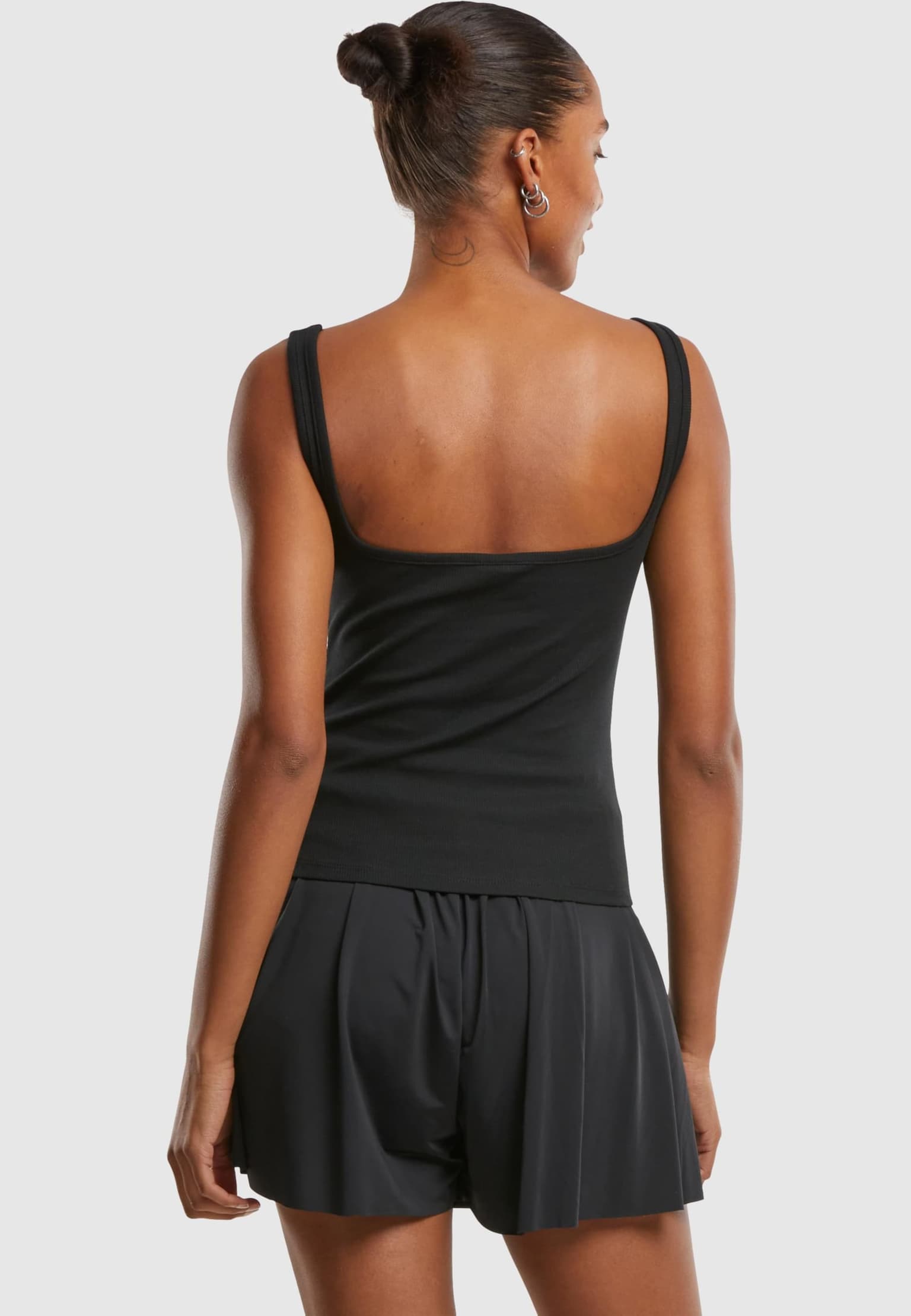 Urban Classics Ladies Wide Neck Rib Top 2-Pack – Bild 3