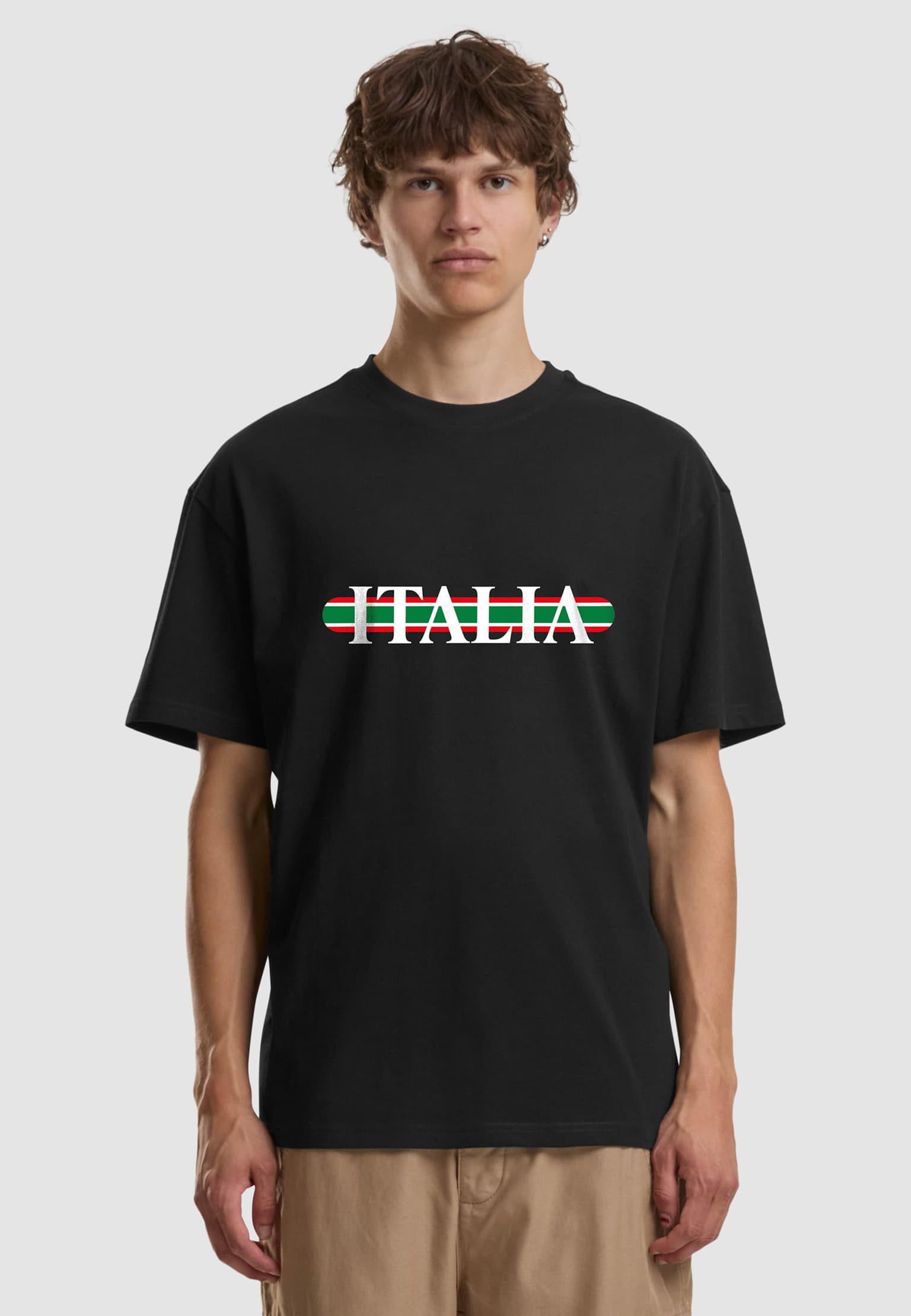 Mister Tee Italia Stripes Oversize