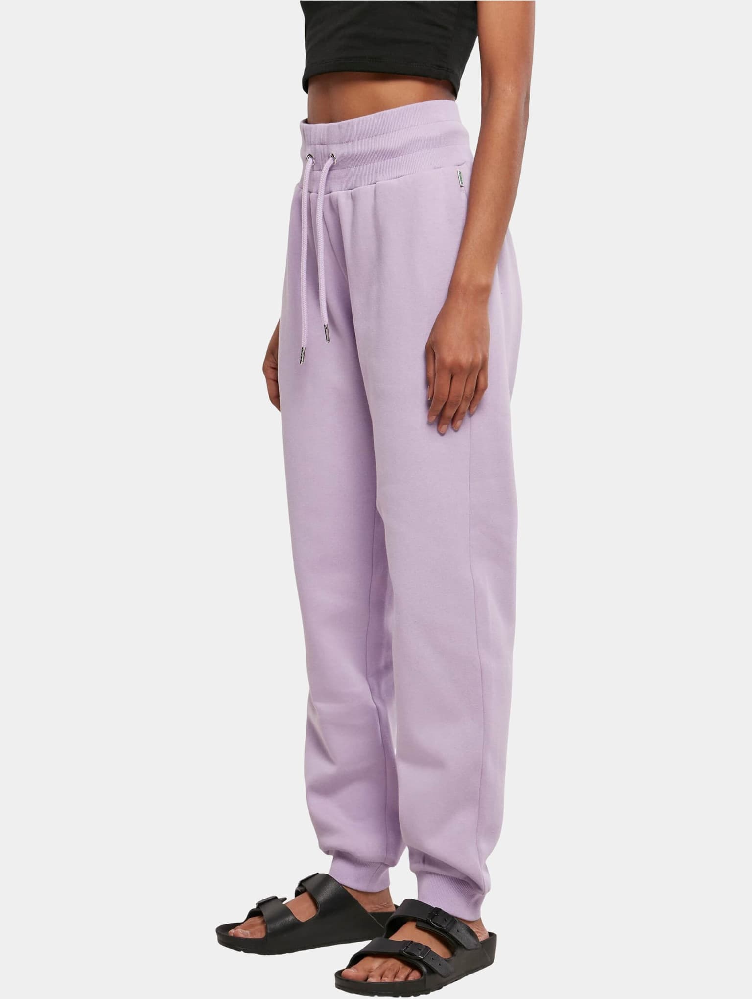 Urban Classics Ladies Essentials High Waist Sweat Pants – Bild 4