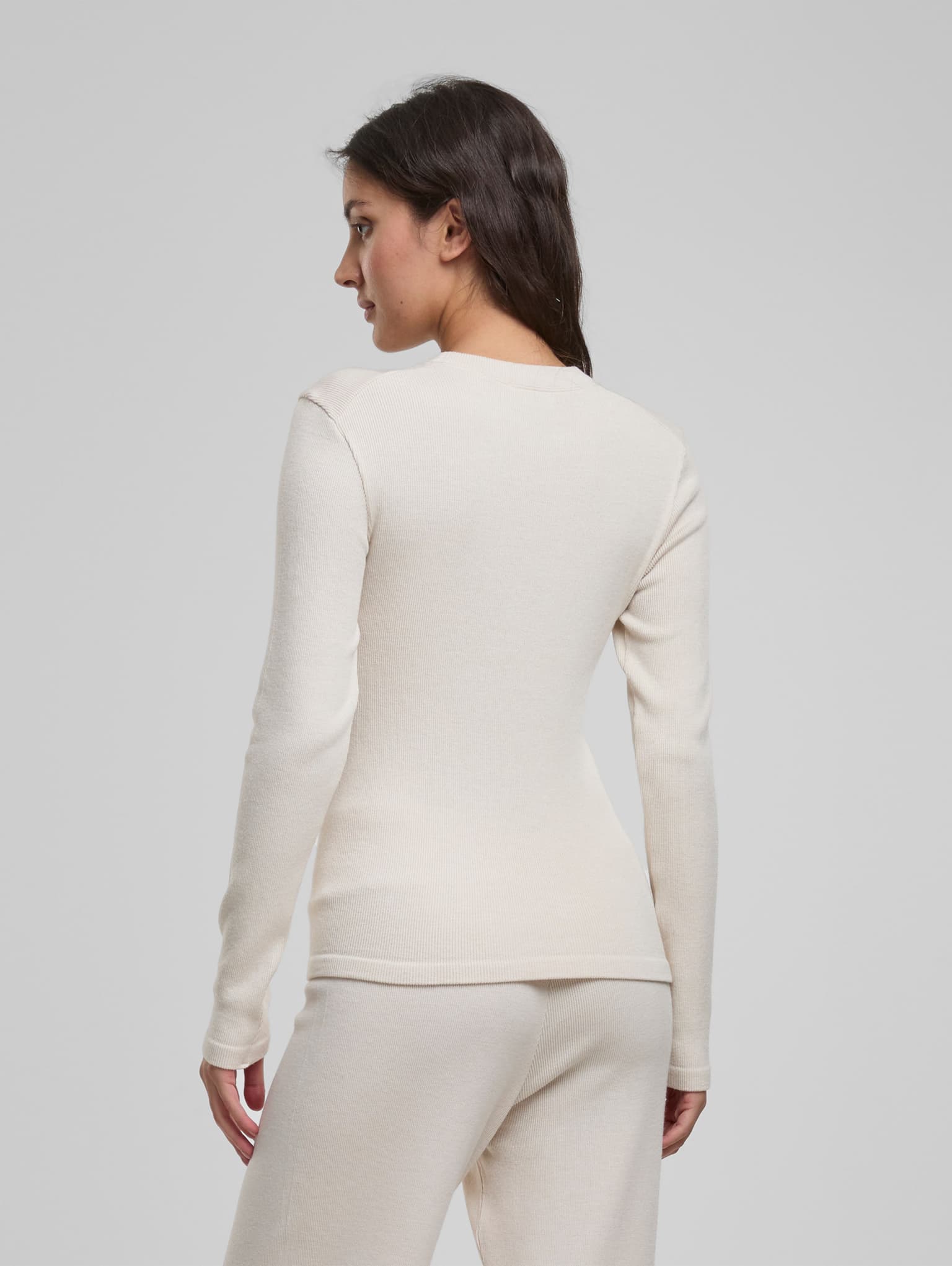 aimn aim'n ribbed Wool Longsleeve – Bild 2