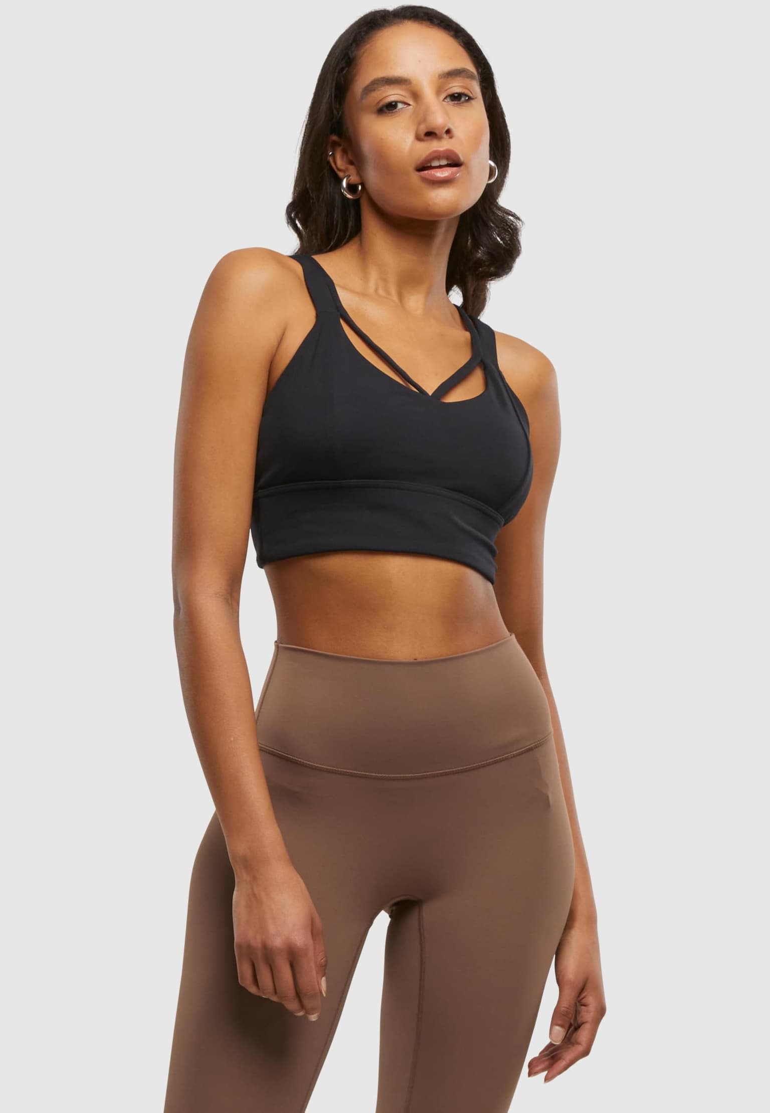 Urban Classics Ladies Sports Bra crossed