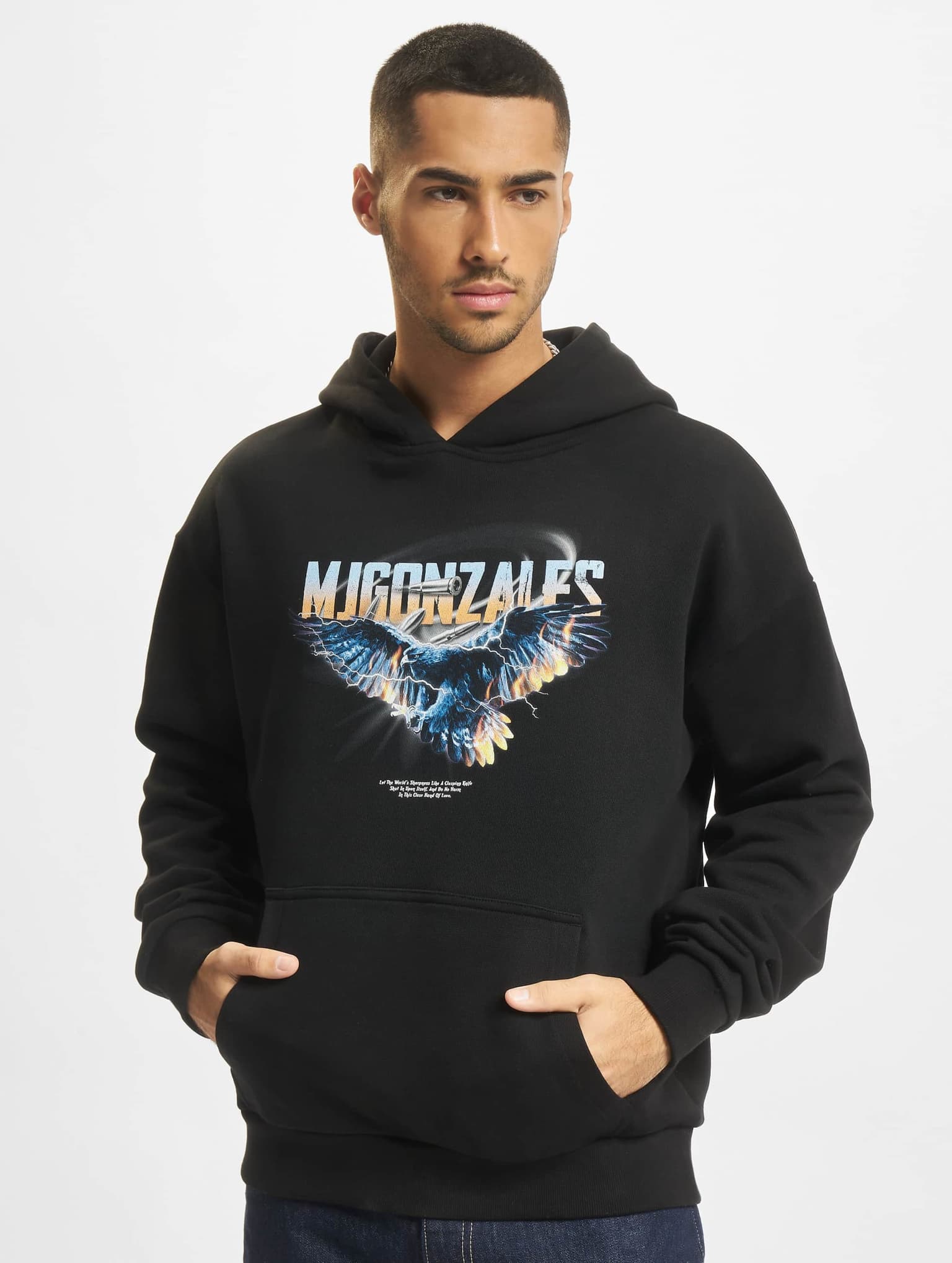 MJ Gonzales EAGLE V.2 Heavy Hoody Oversized Essentials V.4 – Bild 3