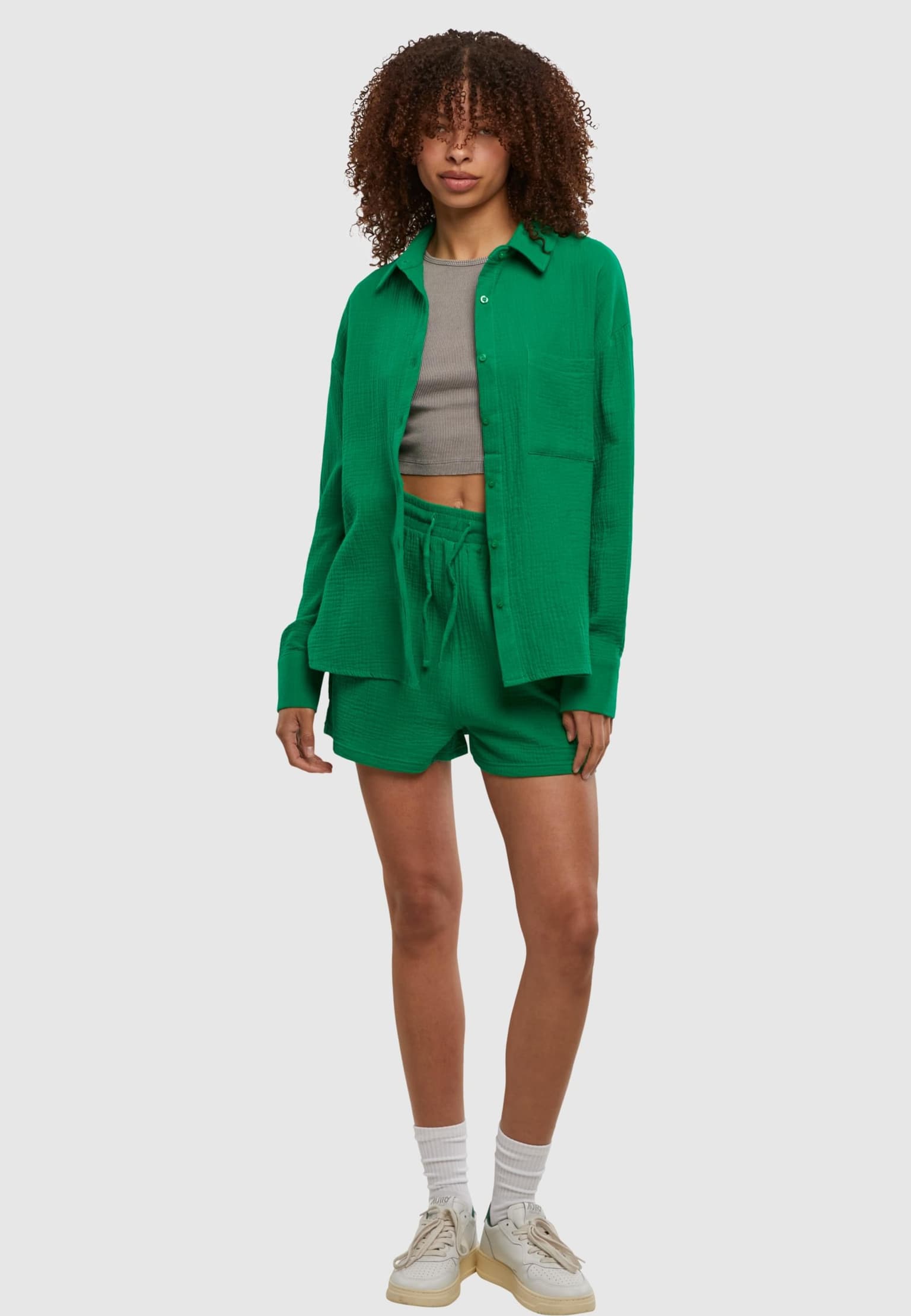 Urban Classics Ladies Musselin Short – Bild 4