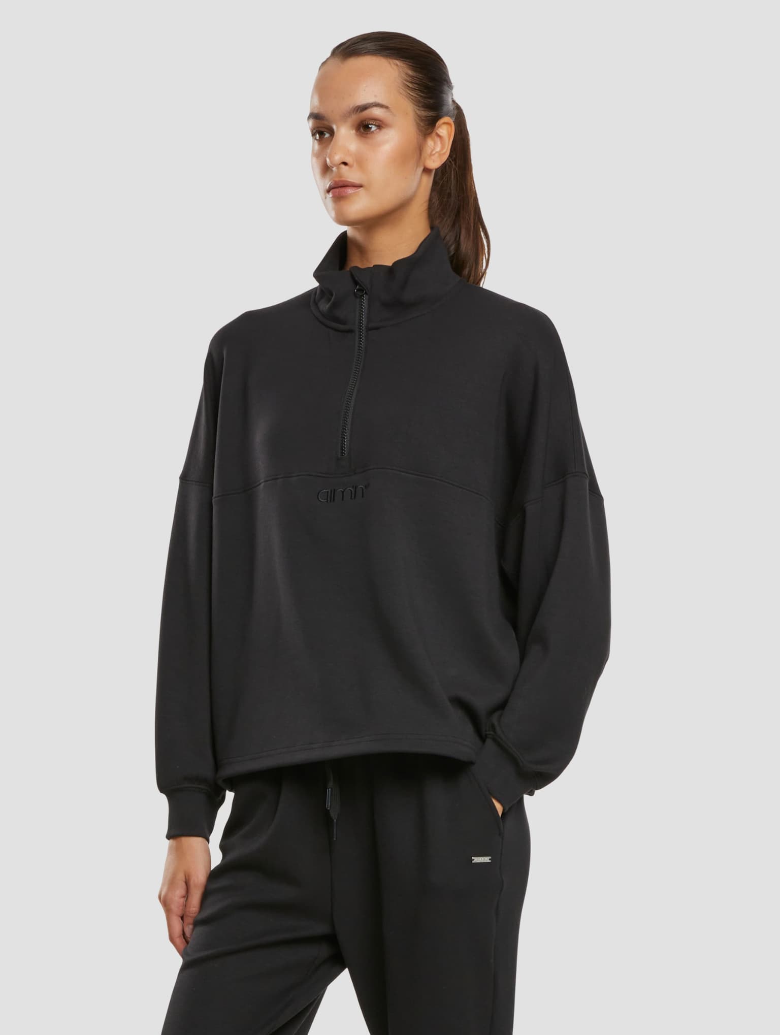 AMN-243-SW-20050026-010 AIMN Comfy Half Zip