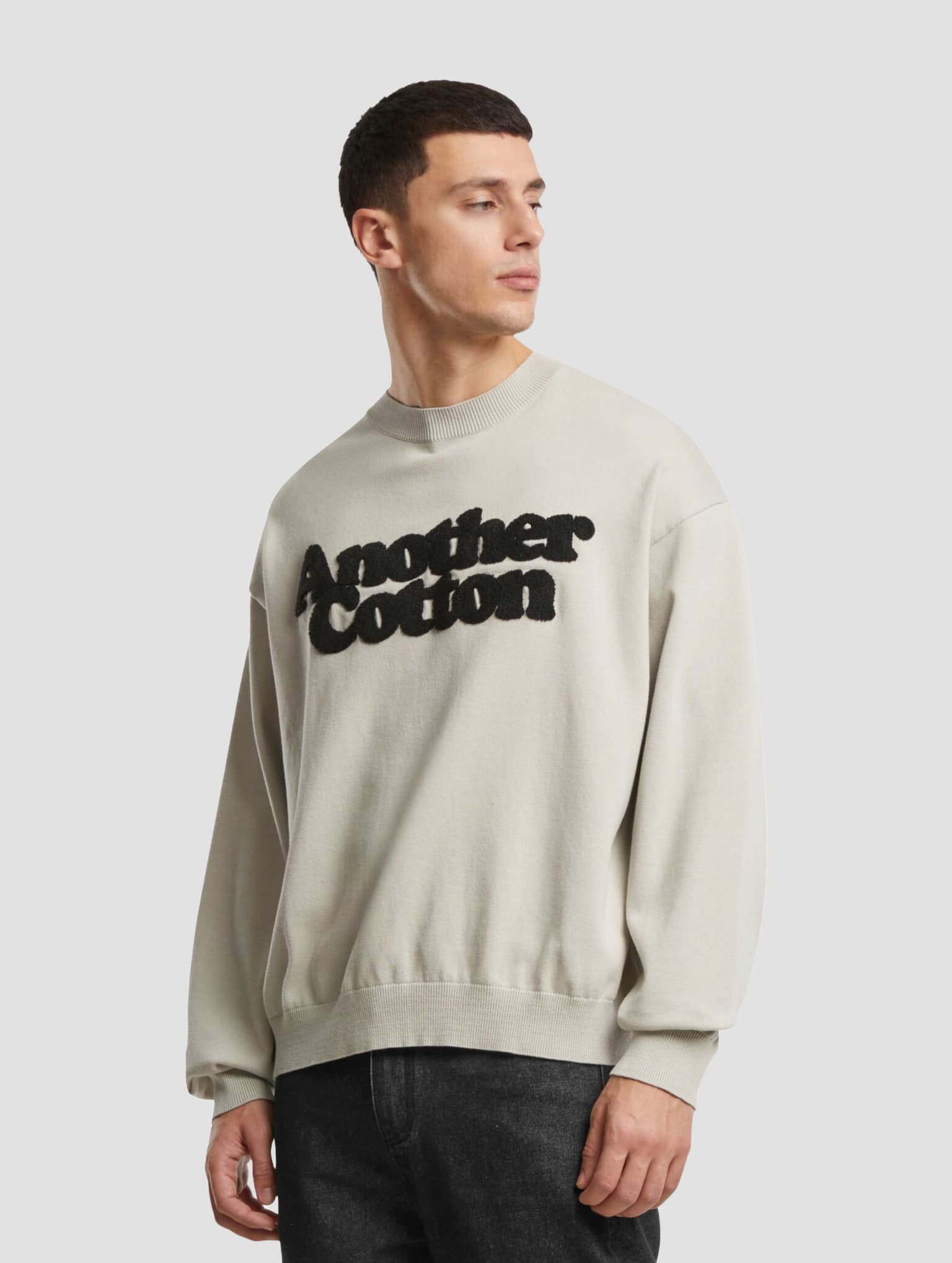 Another Cotton Lab Chenille Oversize Knit Sweatshirt
