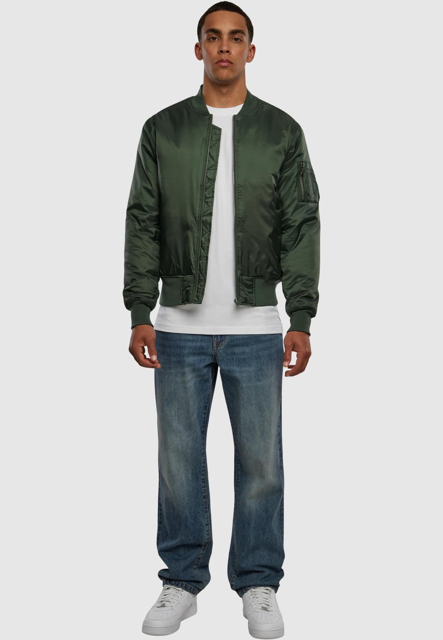 Urban Classics Basic Bomber Jacket – Bild 3