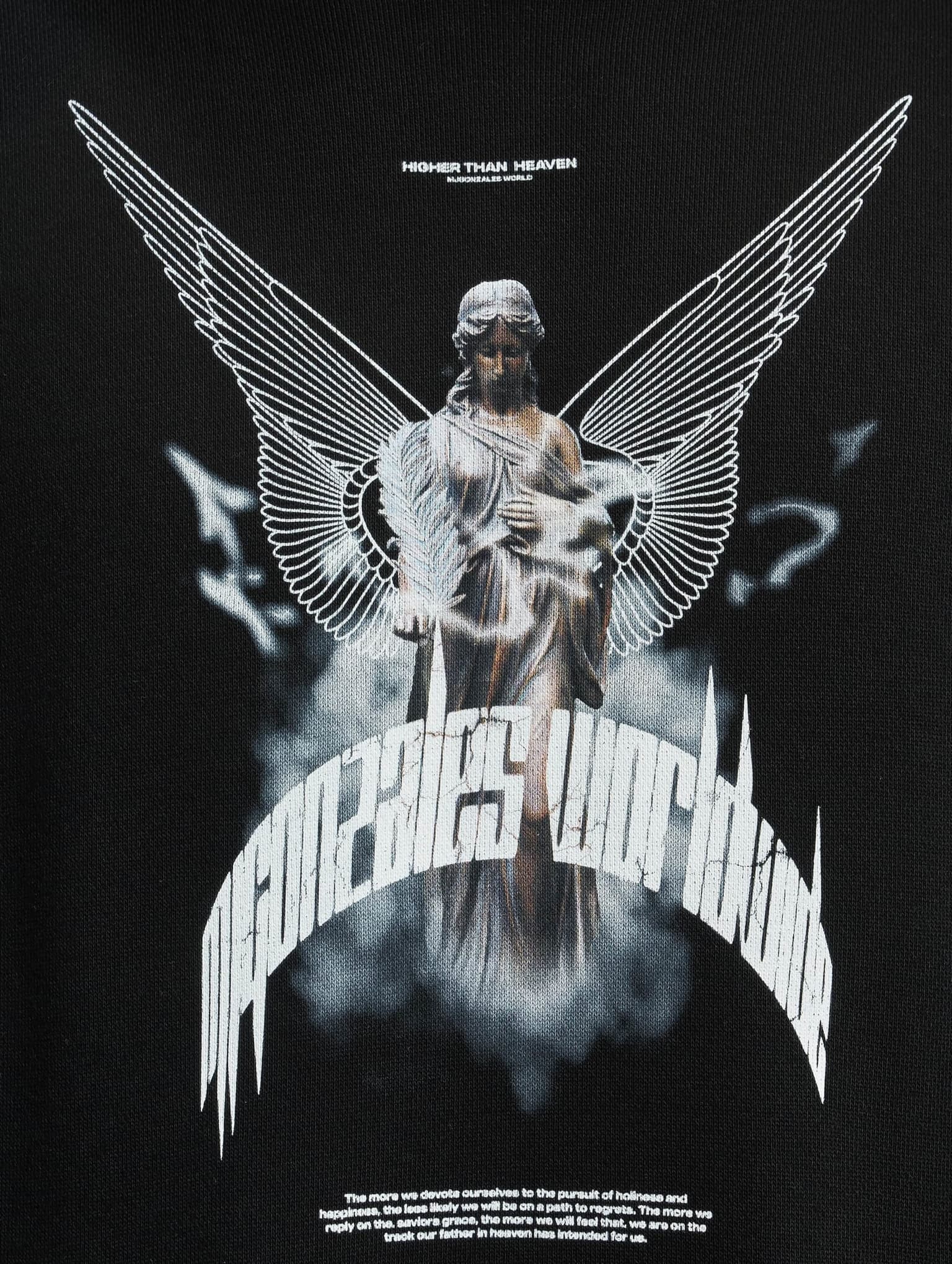 MJ Gonzales MJG HIGHER THAN HEAVEN V.1 Ultra Heavy Hoody – Bild 4