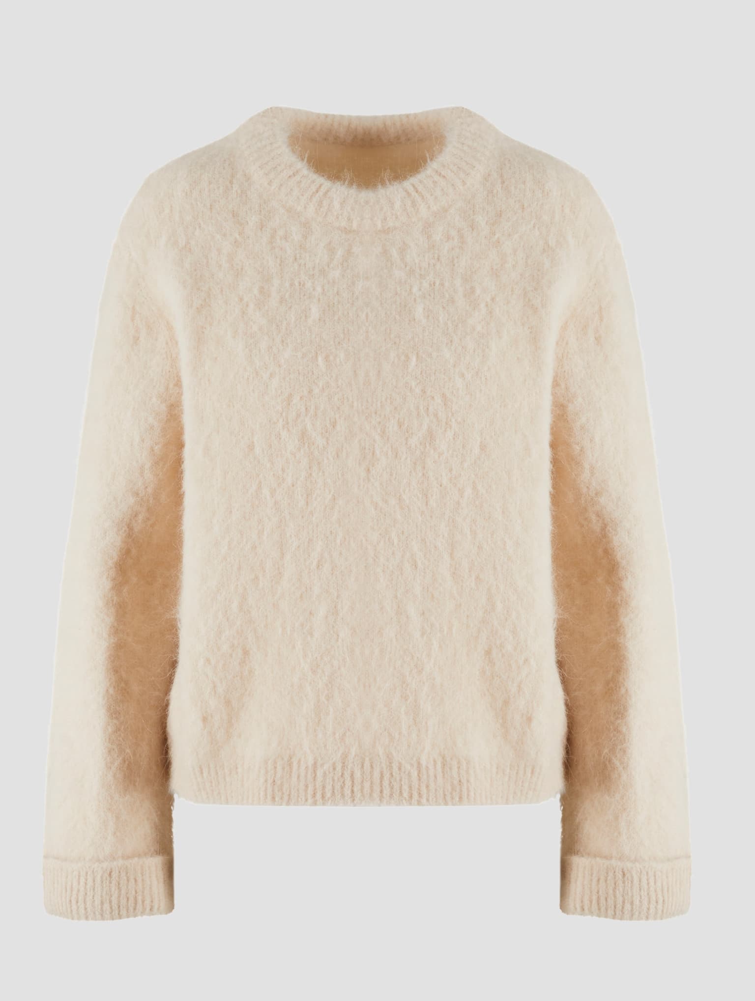 AMN-244-SW-24080449-091 AIMN Alpaca Knit Sweater – Bild 3