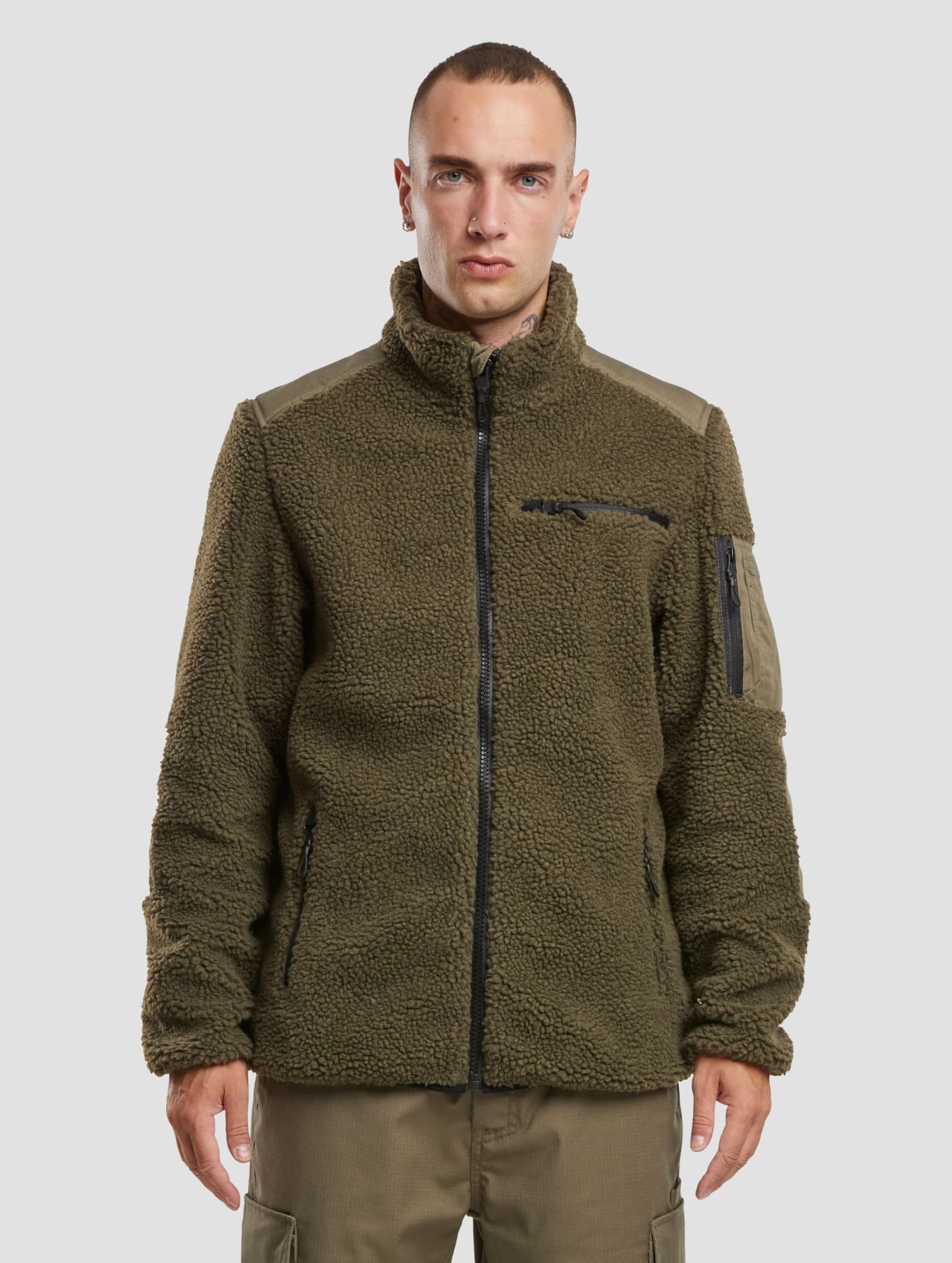 Brandit Ramble Teddyfleece Winterjacke – Bild 3