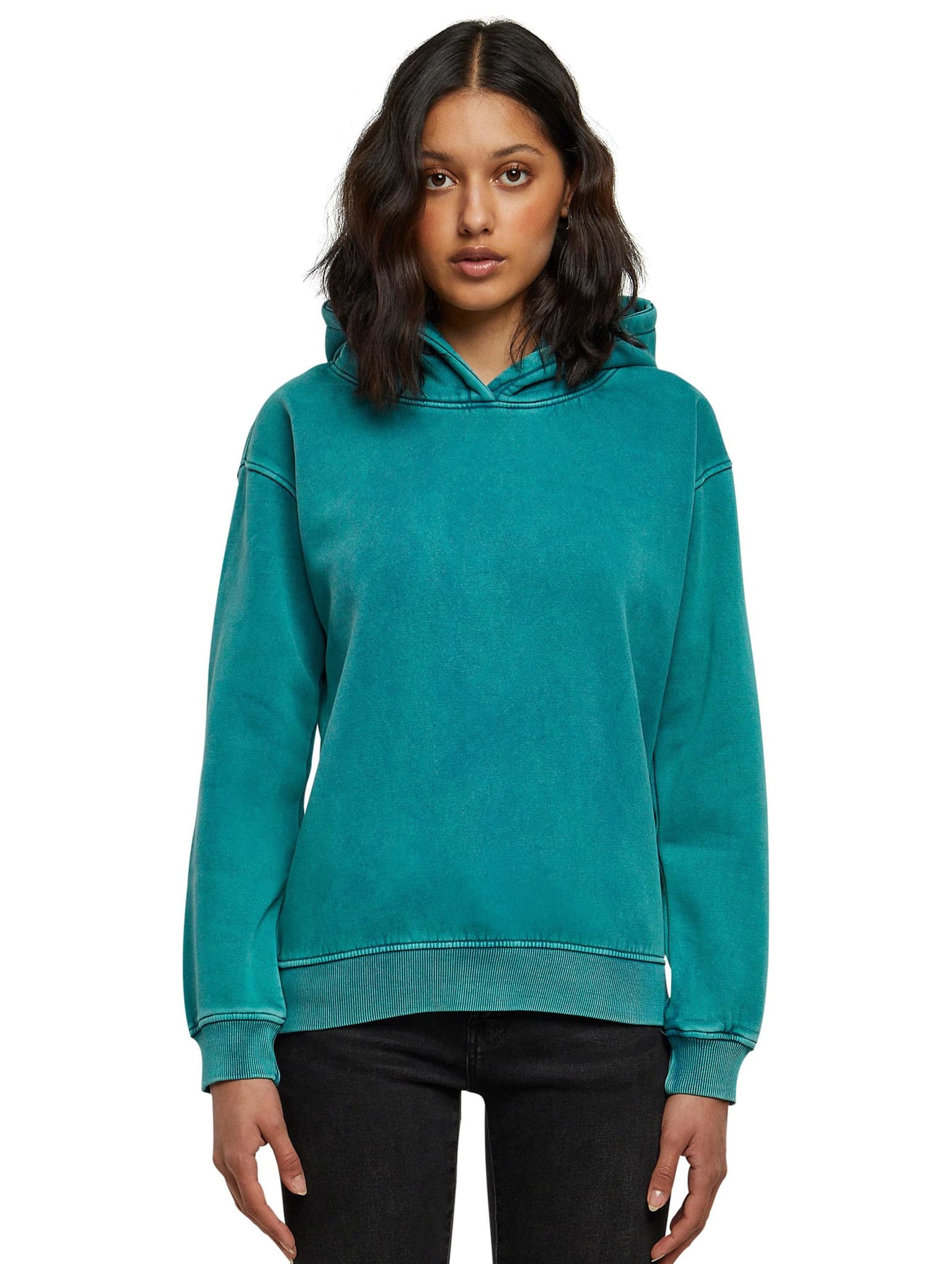 Urban Classics Ladies Stone Washed Hoody – Bild 4