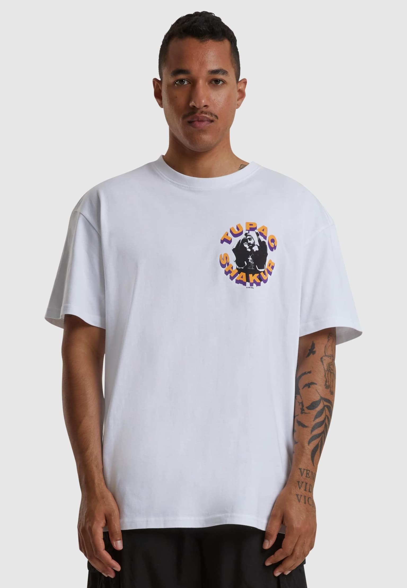 Merchcode 2Pac Toss it up Oversize Tee – Bild 3