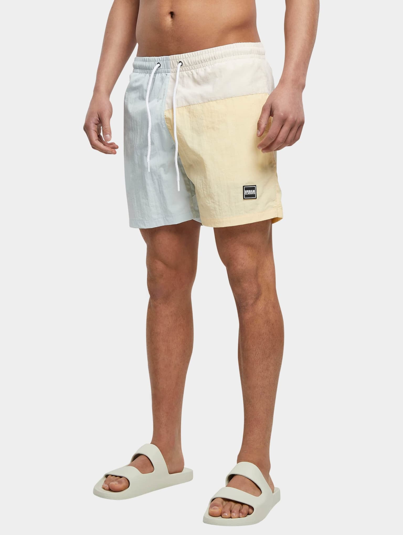 Urban Classics 3 Block Swim Short