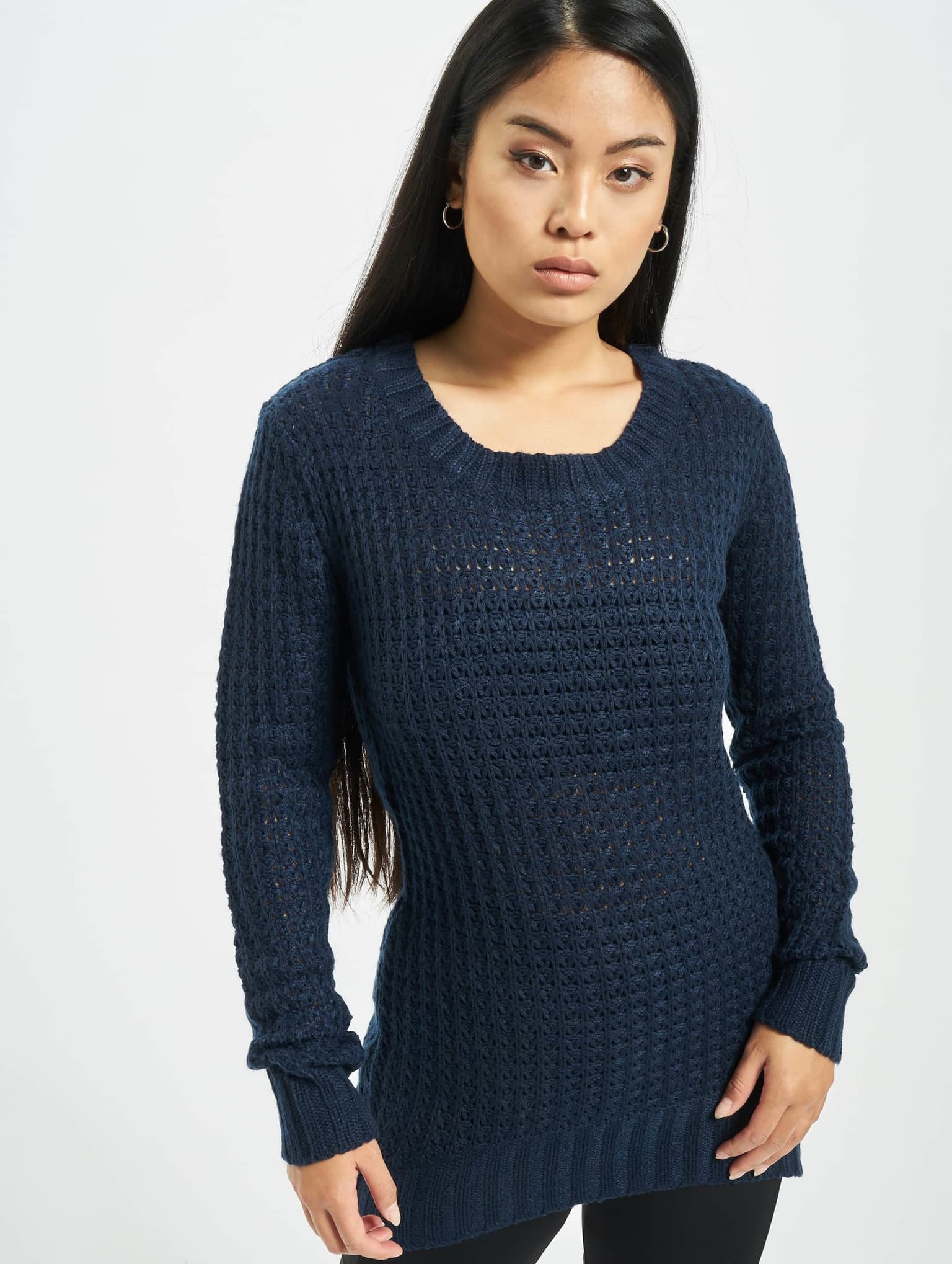 Urban Classics Ladies Long Wideneck Sweater