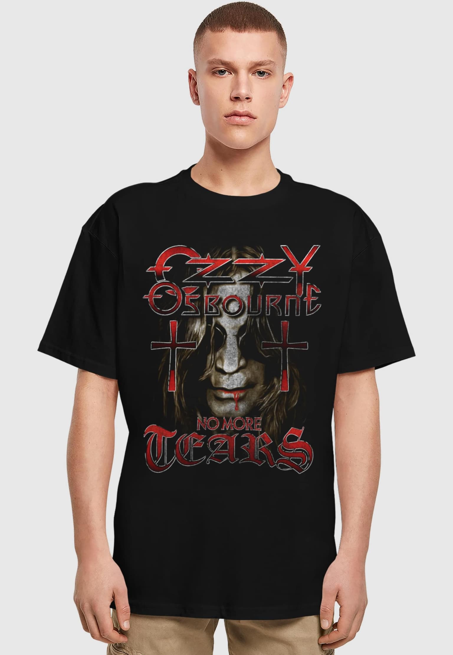 Merchcode Ozzy Osbourne - No More Tears Heavy Oversize Tee