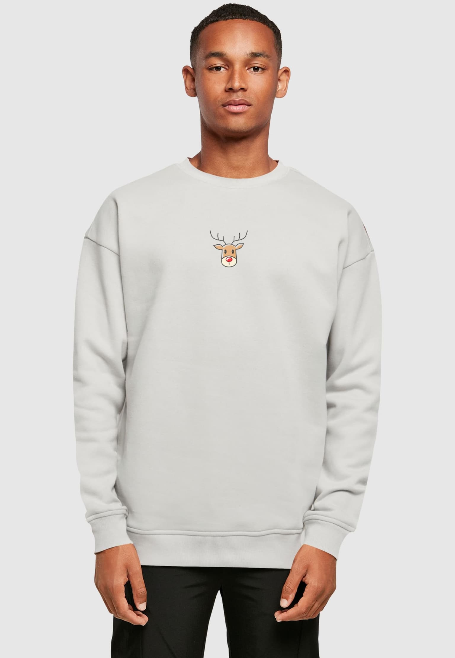 Merchcode Christmas Cute Deer Crewneck