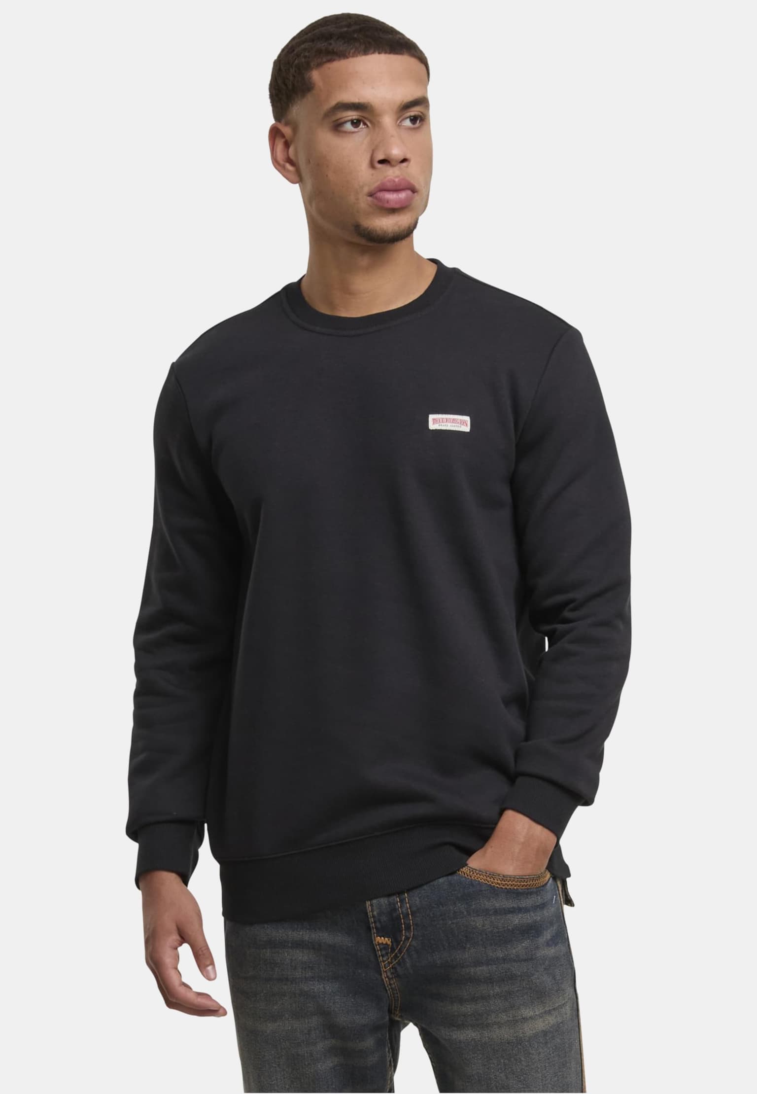 True Religion OG LABEL CREW SWEATSHIRT