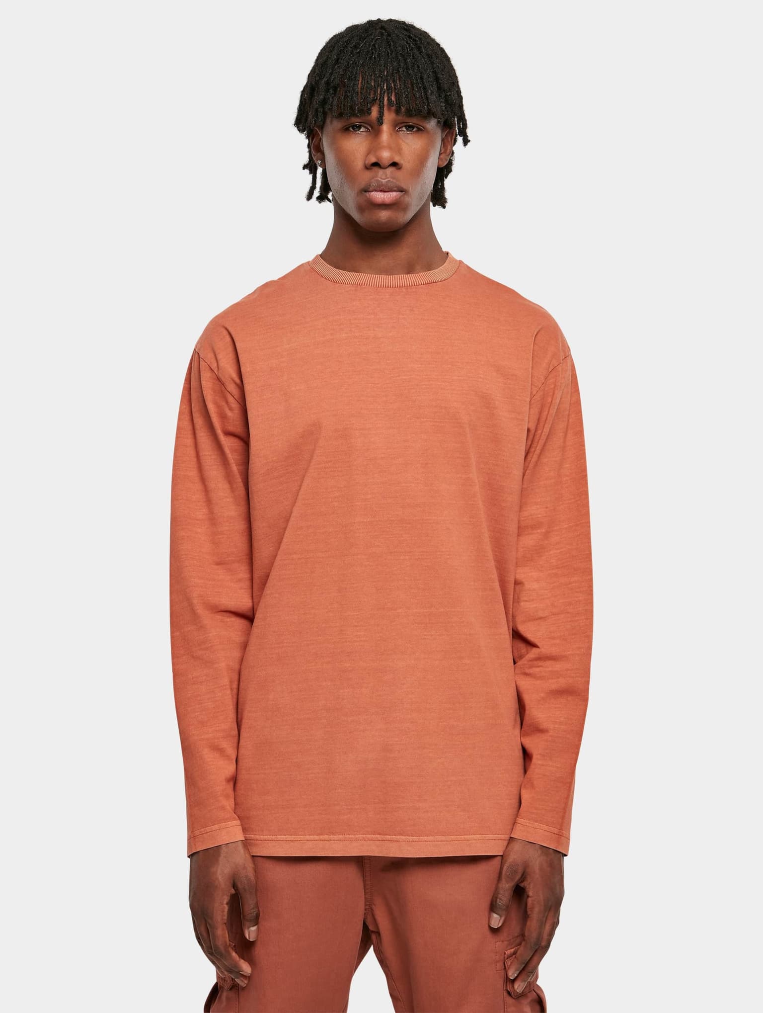 Urban Classics Heavy Oversized Garment Dye Longsleeve – Bild 3