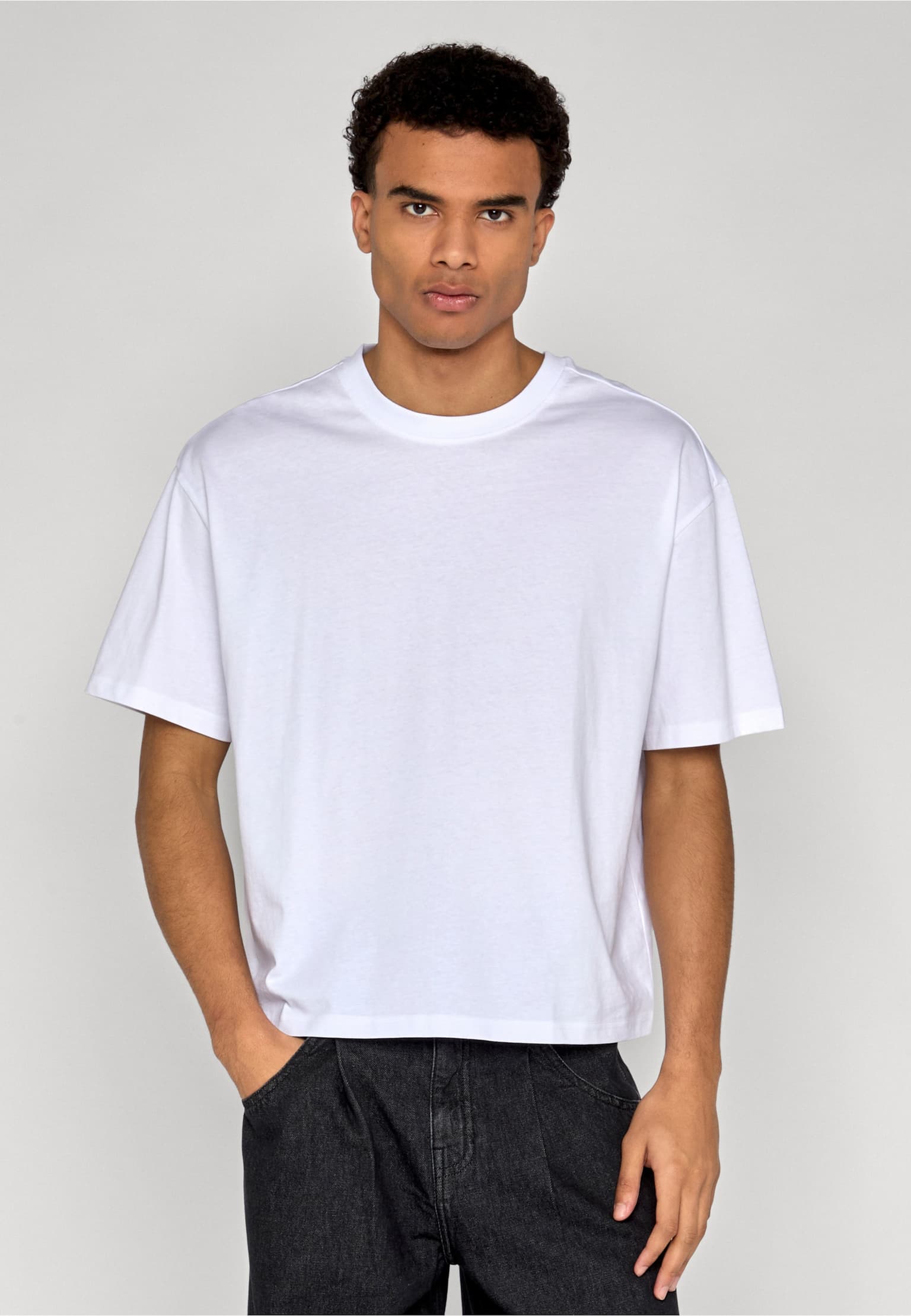 Urban Classics Cropped Oversized Tee