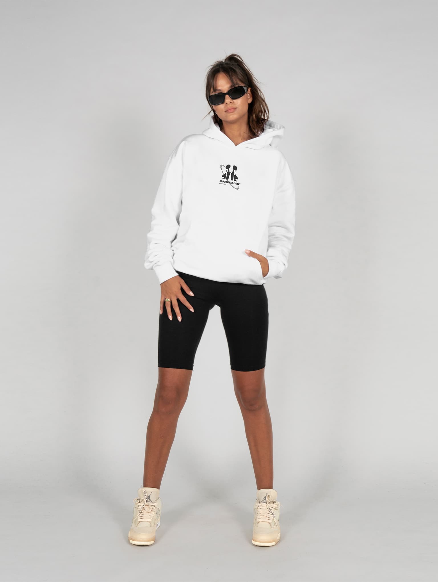 MJ Gonzales Circle x Ladies Heavy Oversized Hoodie – Bild 3