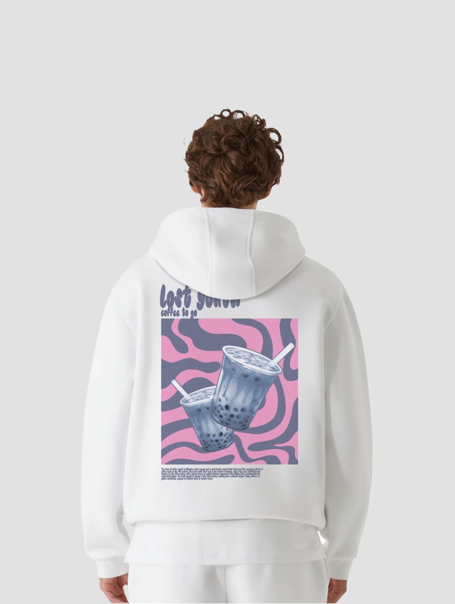 Lost Youth Hoody - Coffee to go – Bild 2