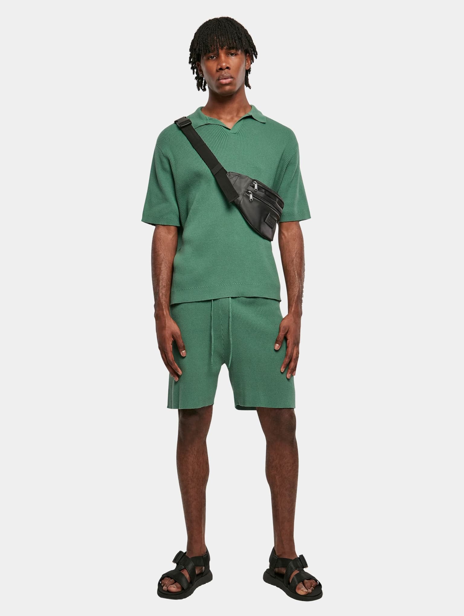 Urban Classics Ribbed Oversized Shirt – Bild 4