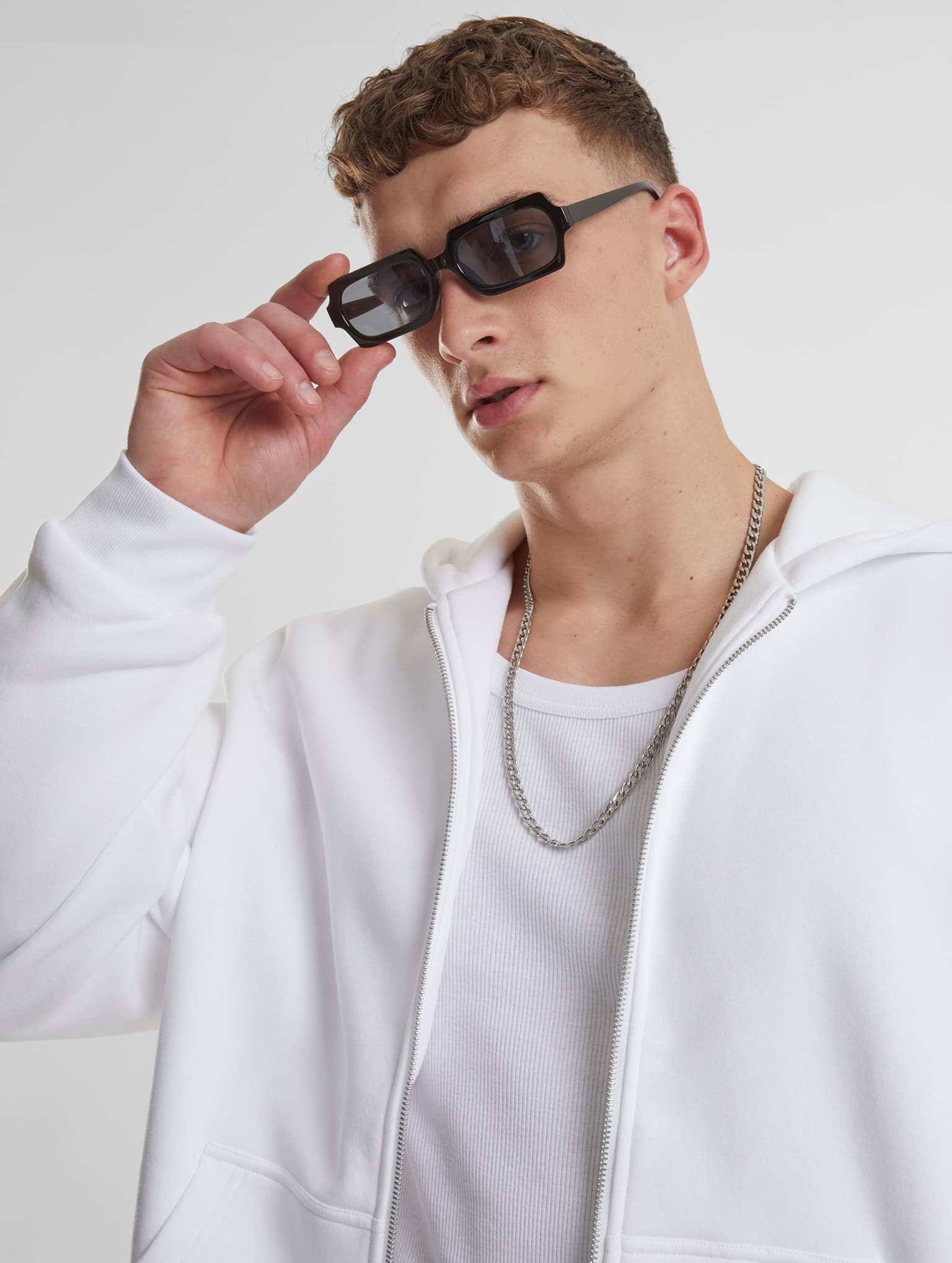 Urban Classics Fluffy Zip Hoodie – Bild 4