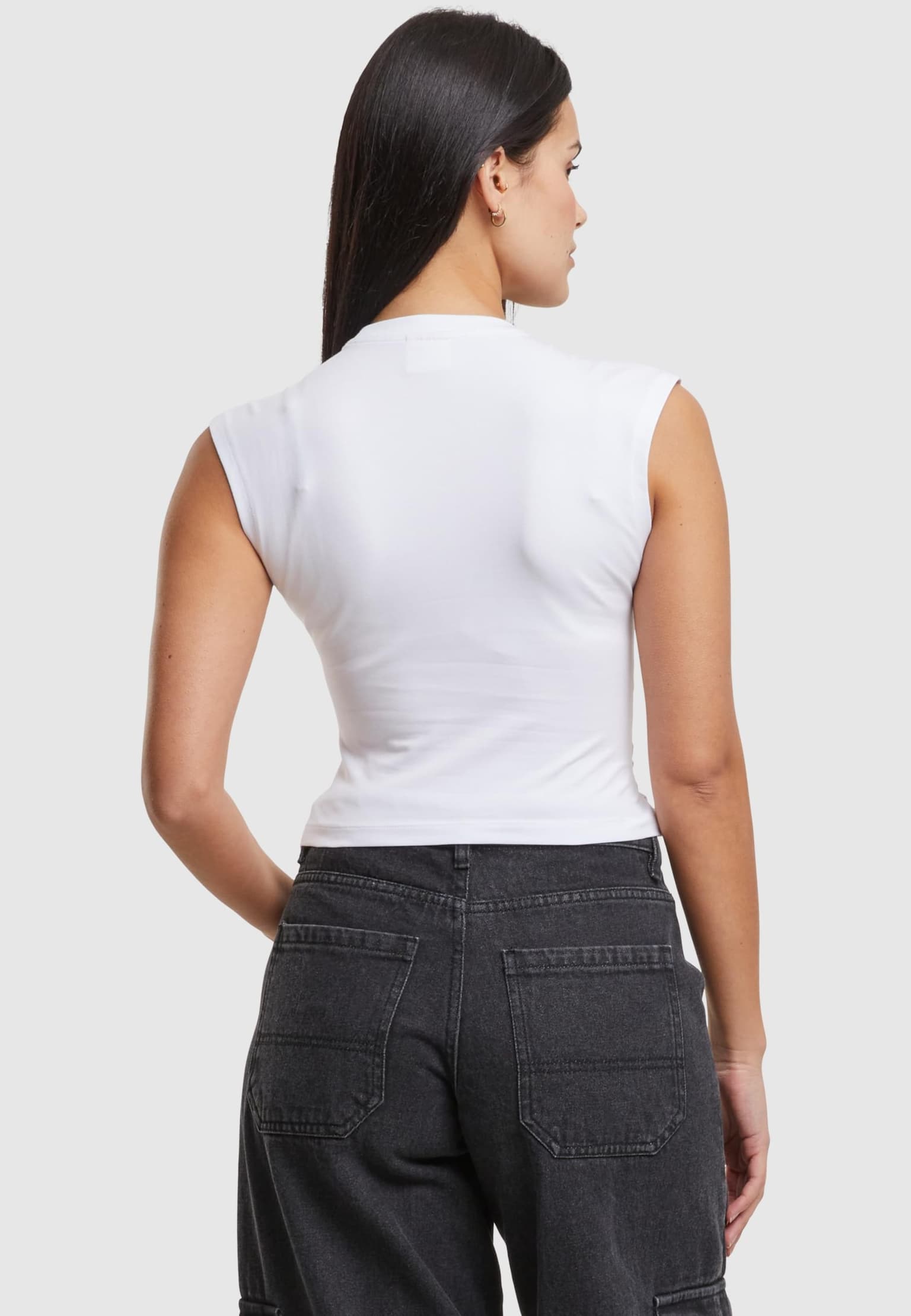 Urban Classics Ladies Cropped Wrapped Top – Bild 2