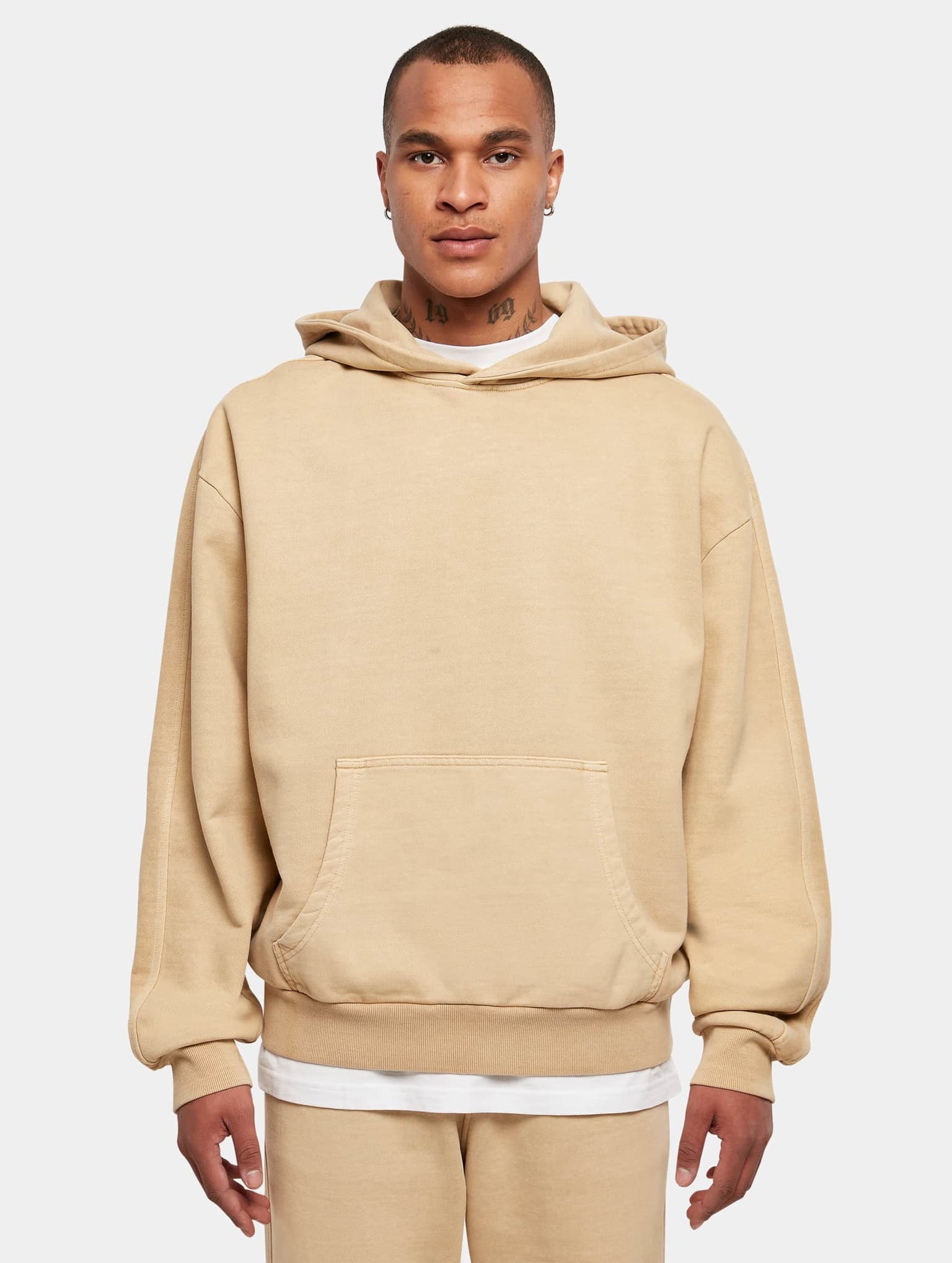 Urban Classics Heavy Terry Garment Dye Hoody – Bild 3