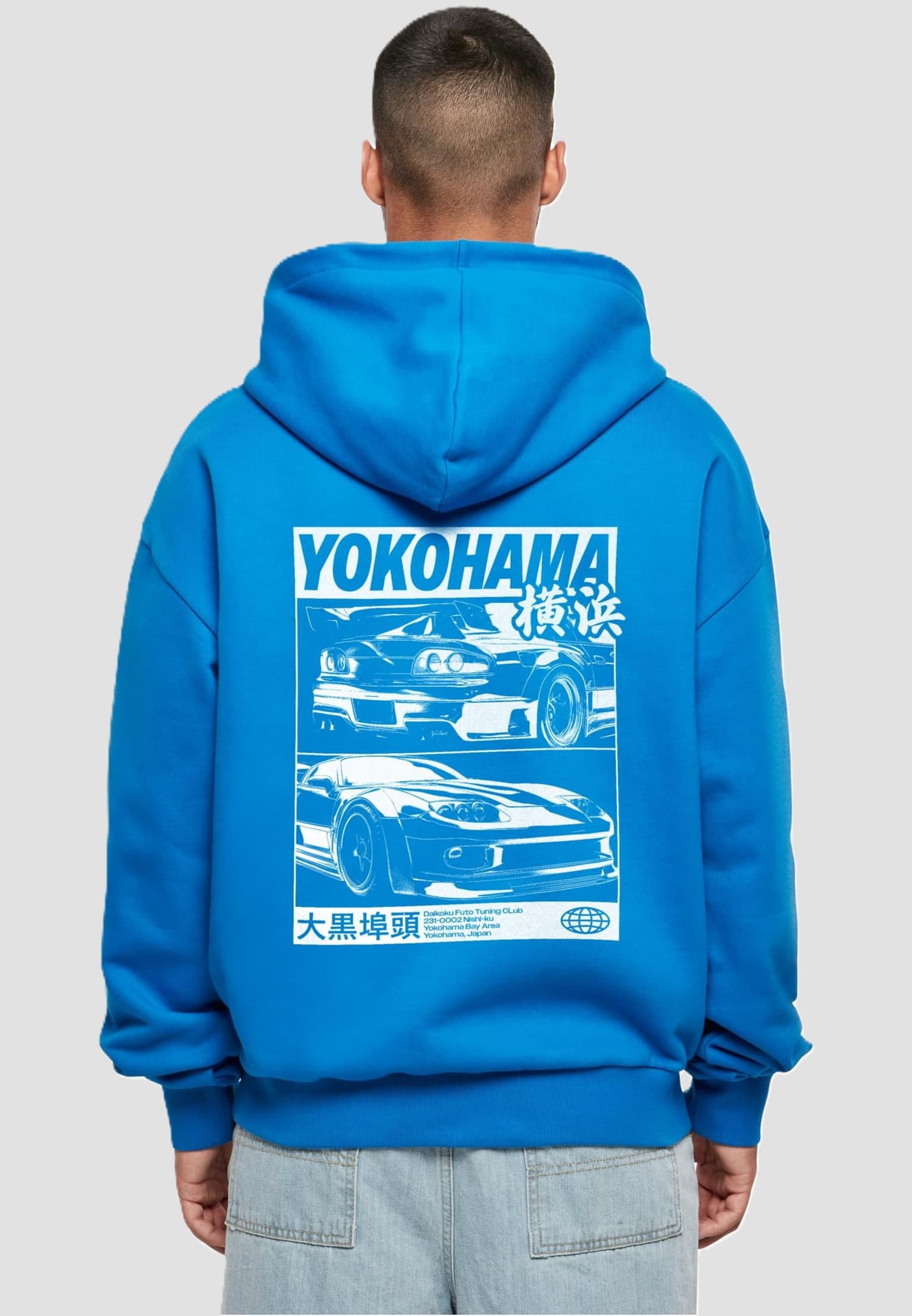 Mister Tee Yokohama Race Heavy Oversize Hoody – Bild 2