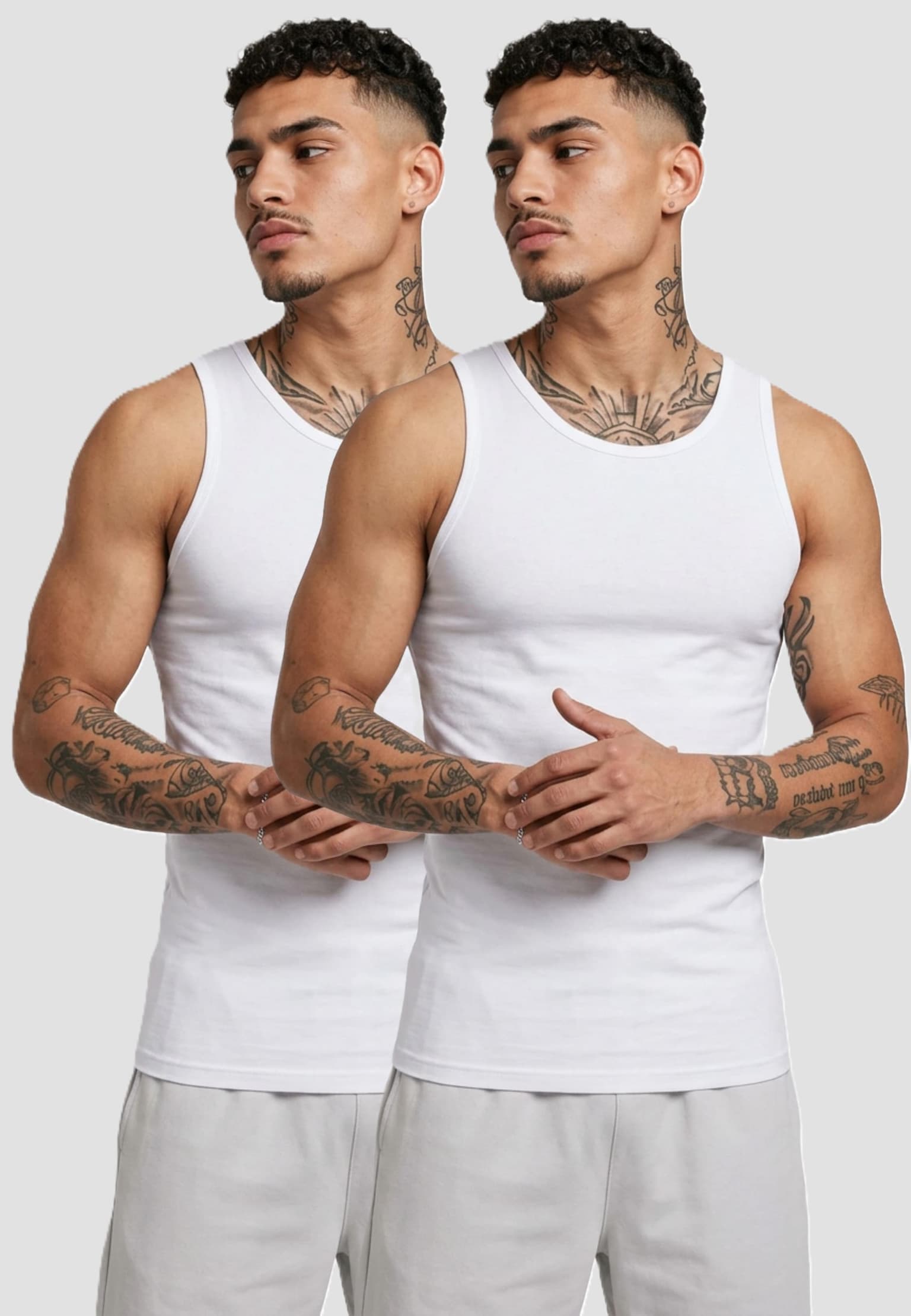 Urban Classics Bamboo Basic Tank Top 2-Pack