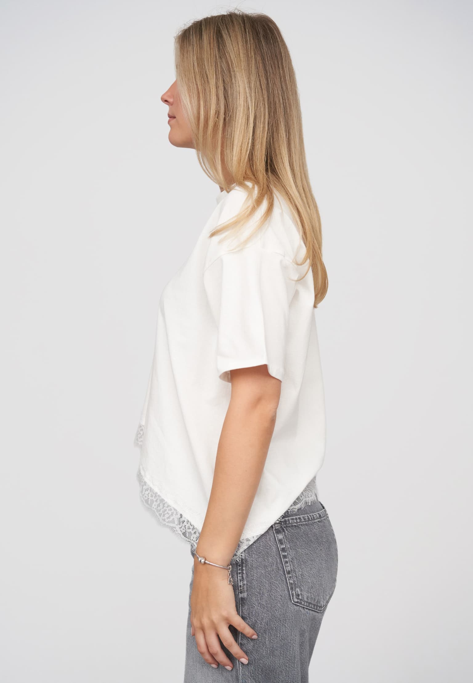 Cloud5ive Asymetric Lace Shirt – Bild 3